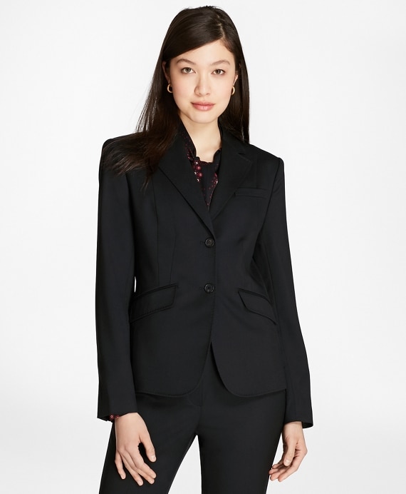 Wool Two-Button Jacket