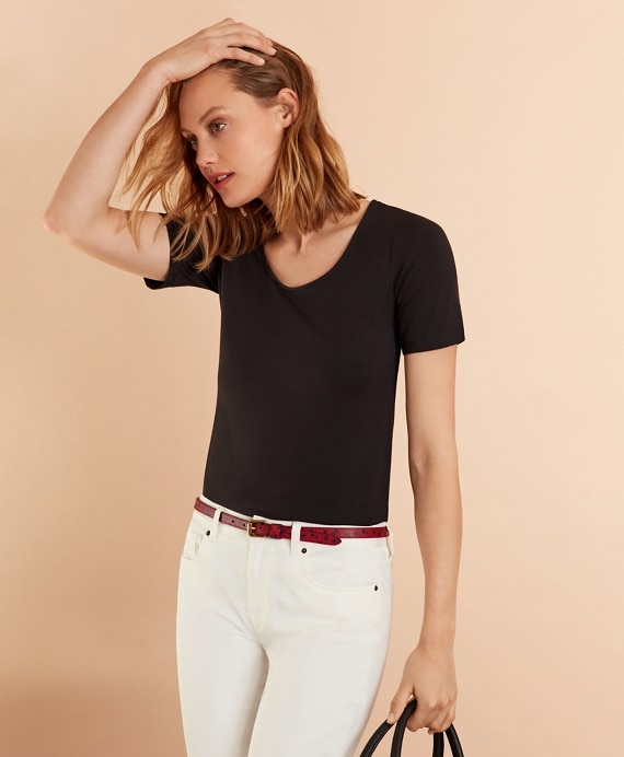 Scoop-Neck T-Shirt