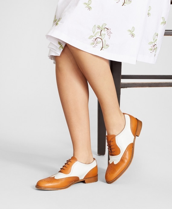 Leather Spectator Wingtips