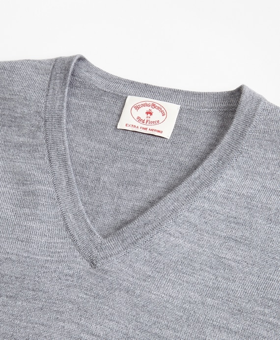 Merino Wool V-Neck Sweater