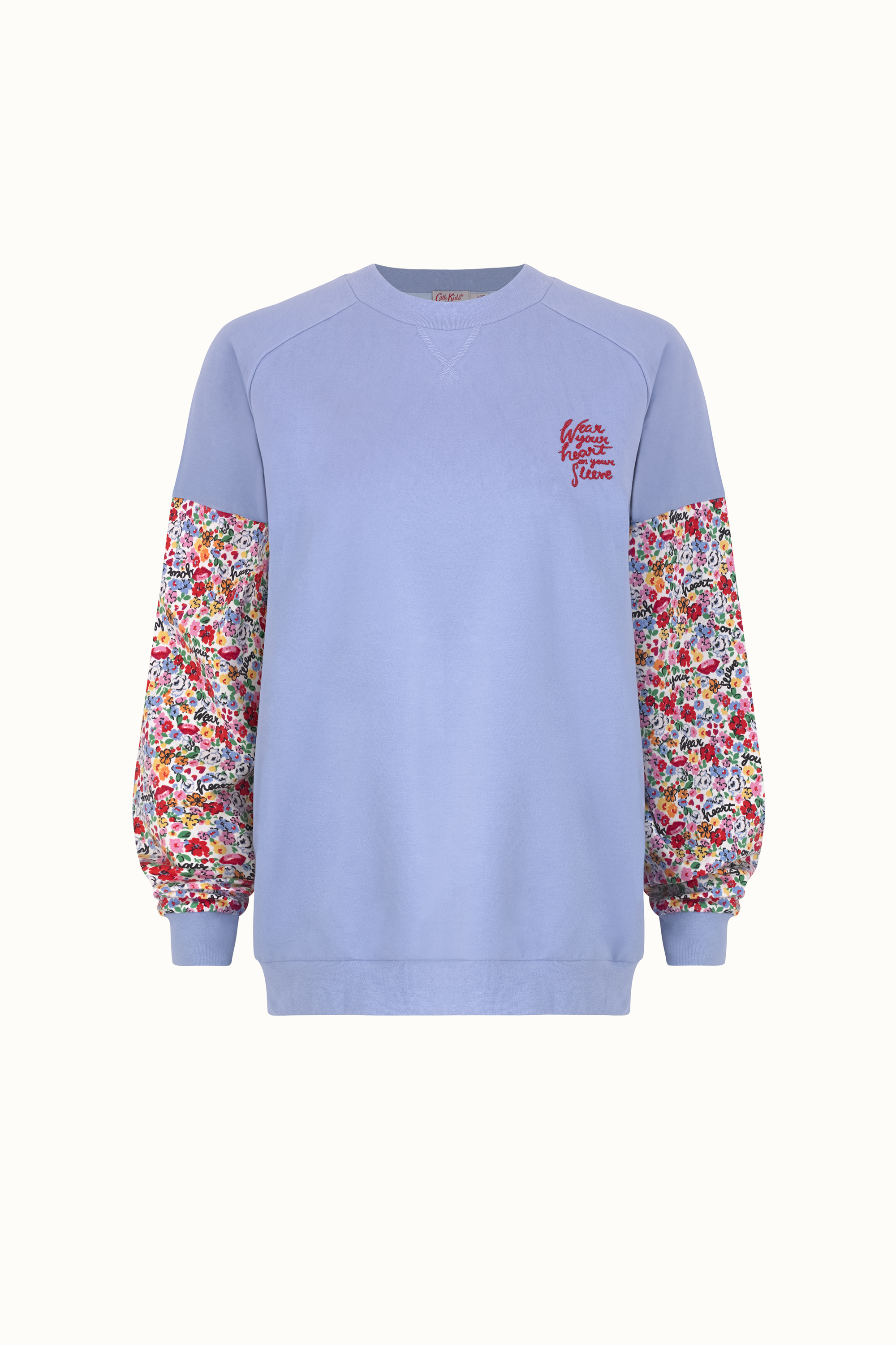 Brave Soul Contrast Raglan Lounge Sweatshirt