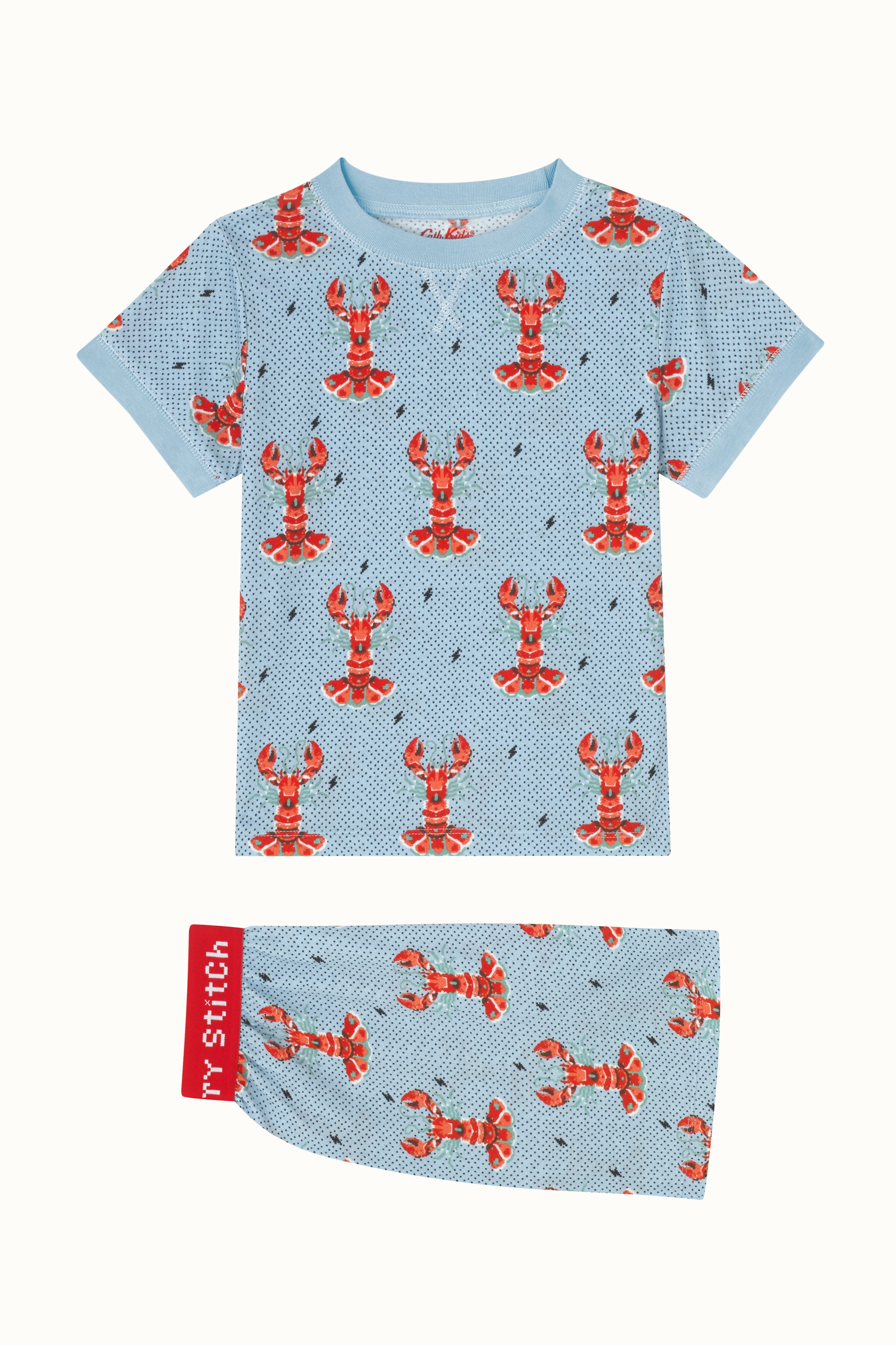 Lobster Short Sleeve Jersey PJ Set (1-12 Years)