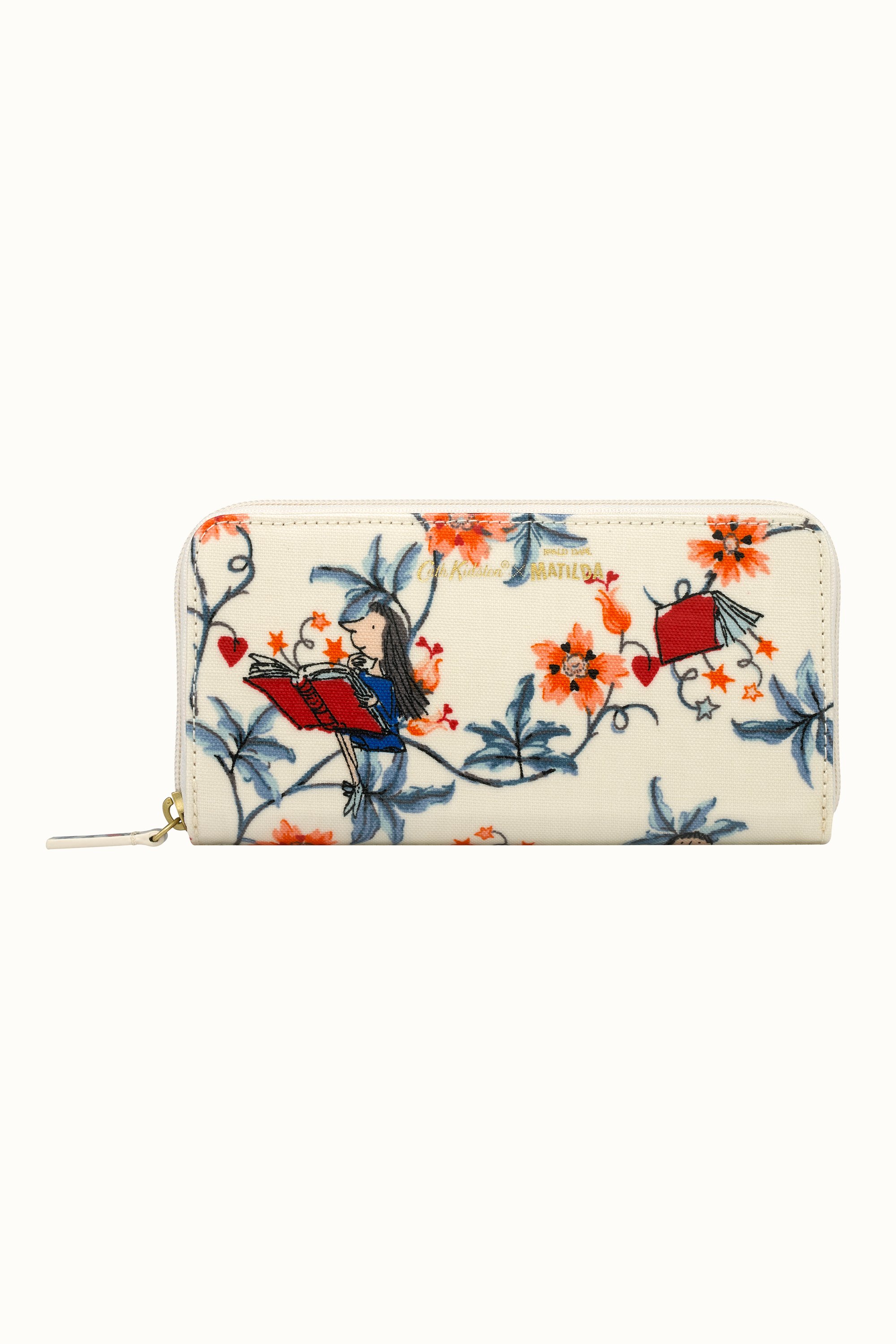 Matilda Firework Floral Continental Zip Wallet