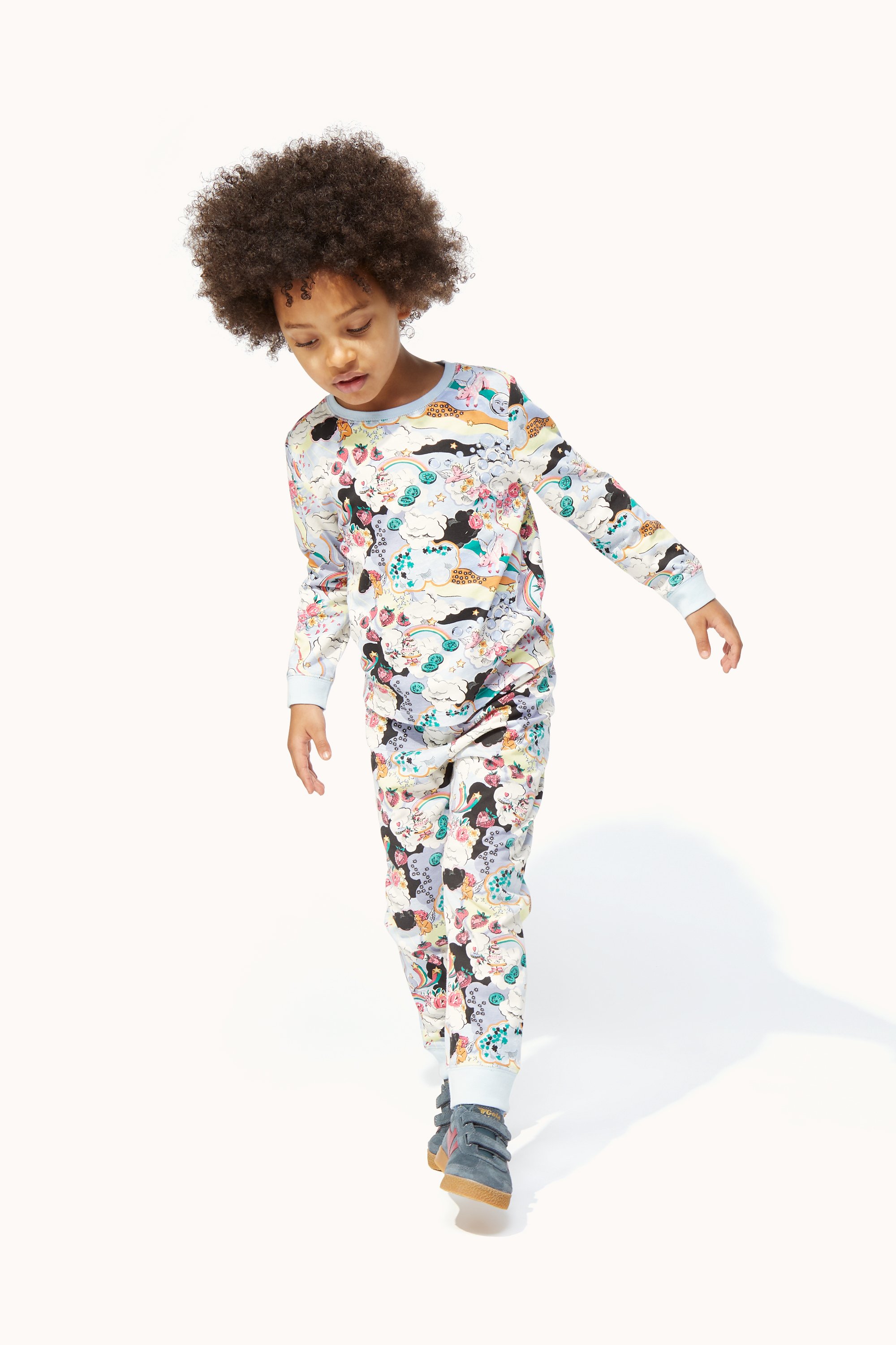 Self Care Long Sleeve Jersey PJs (1-12 Years)