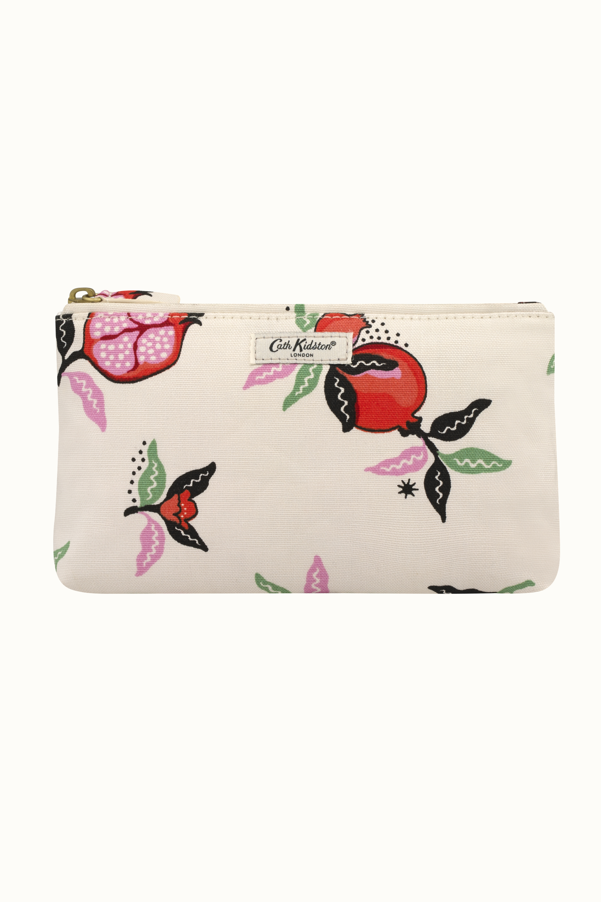 Pomegranate Zip Make Up Bag