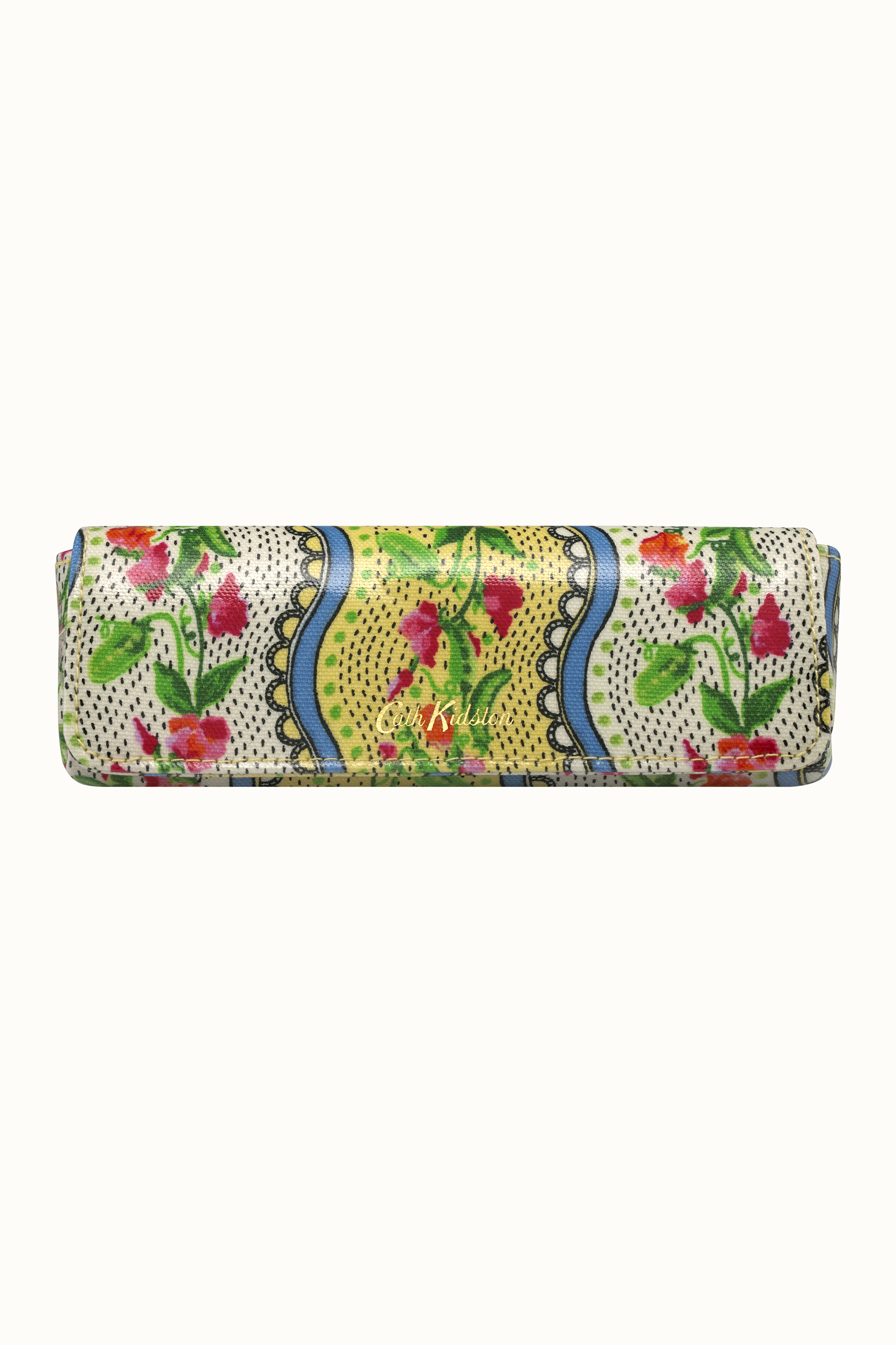 Sweet Pea Stripe Small Glasses Case