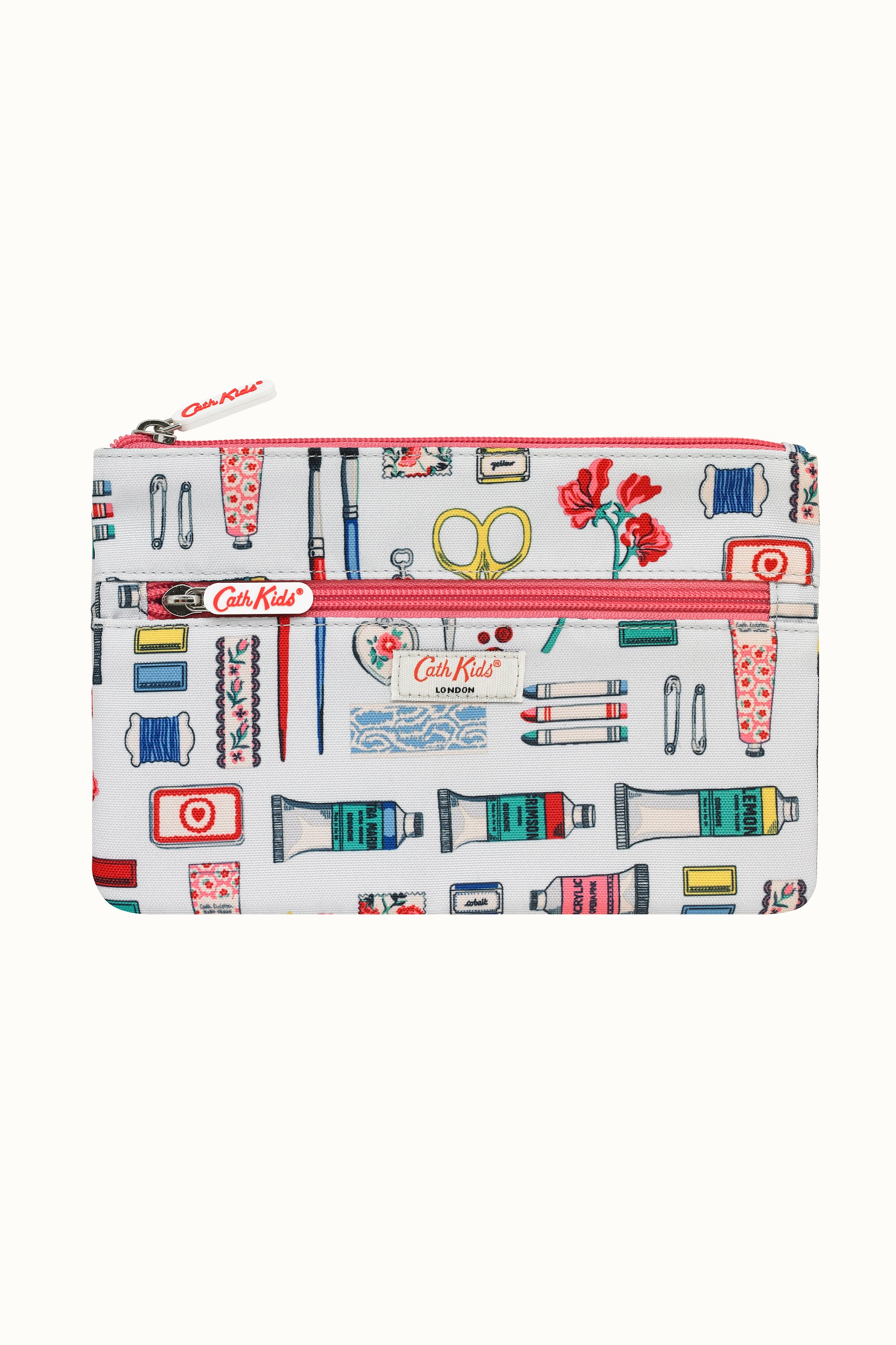 Artist Curator Kids Double Zip Pencil Case