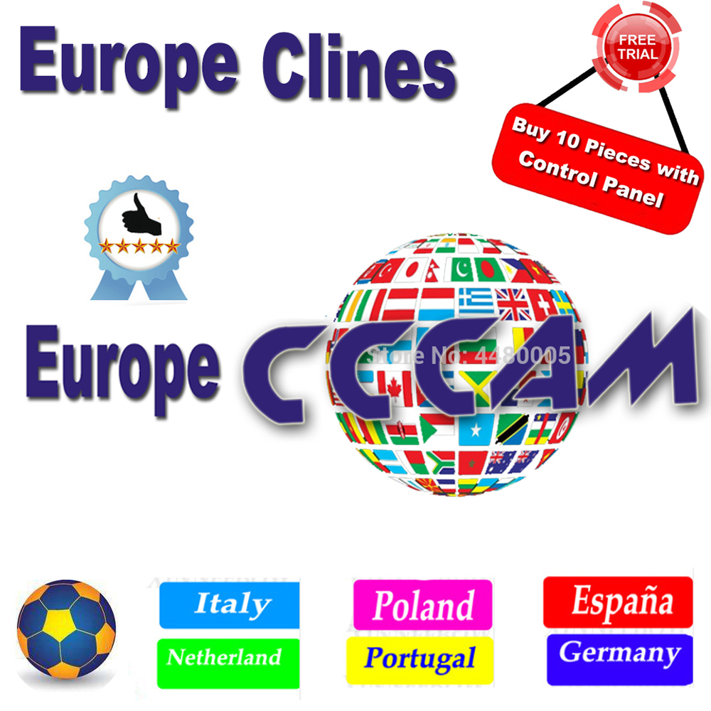 Smax Cccam Cline Stable Fast Sever Poland Slovakia Europe For DVB-S2 Satellite TV Receiver Reseller Panel