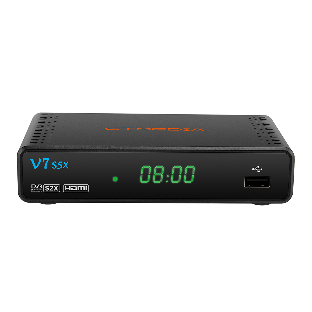 DVB-S2 GTmedia V7 S5X FTA Satellite Receiver send with USB Wifi dongle 1080P Full HD Decoder send from Spain
