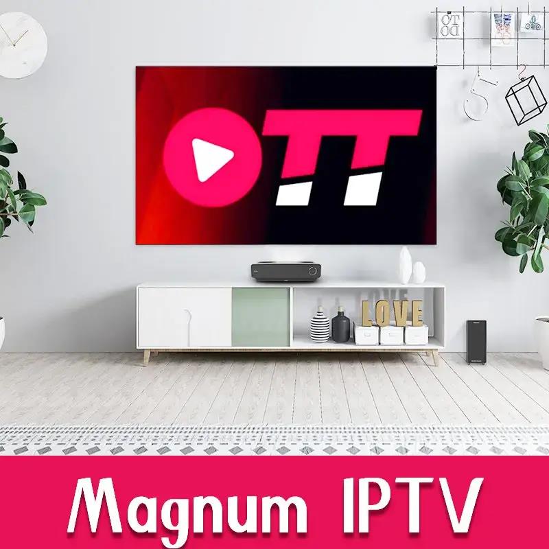 2024 4K Magnum IPTV Subscription M3u List Free Trial Code 24h with Reseller Credits Panel Providers Arabic France Xxx Man Woman Channels