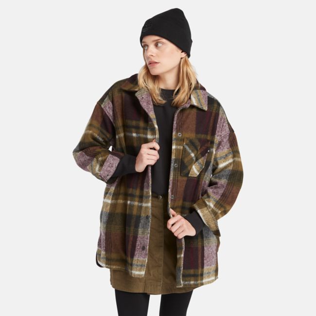 Women’s Wool Shirt Jacket