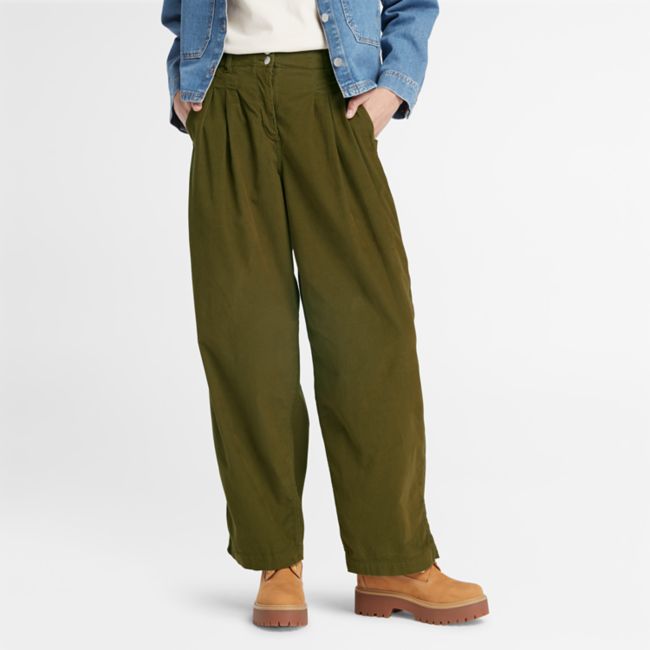 Women's Needle Corduroy Wide Leg Pant