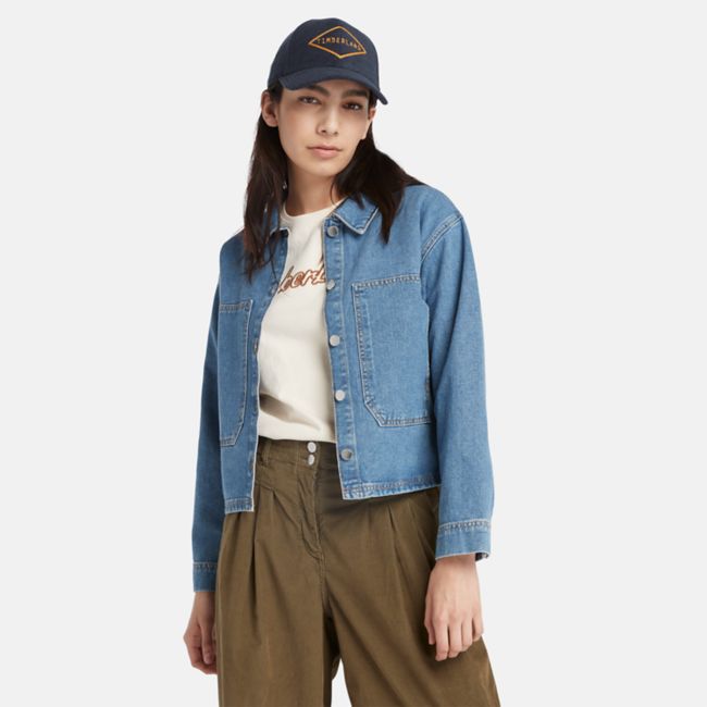 Women's Hemp Denim Chore Jacket