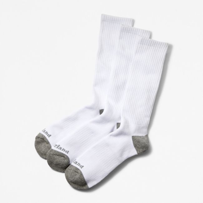 Men's 3-Pack Ridgevale Core Full-Cushion Crew Socks