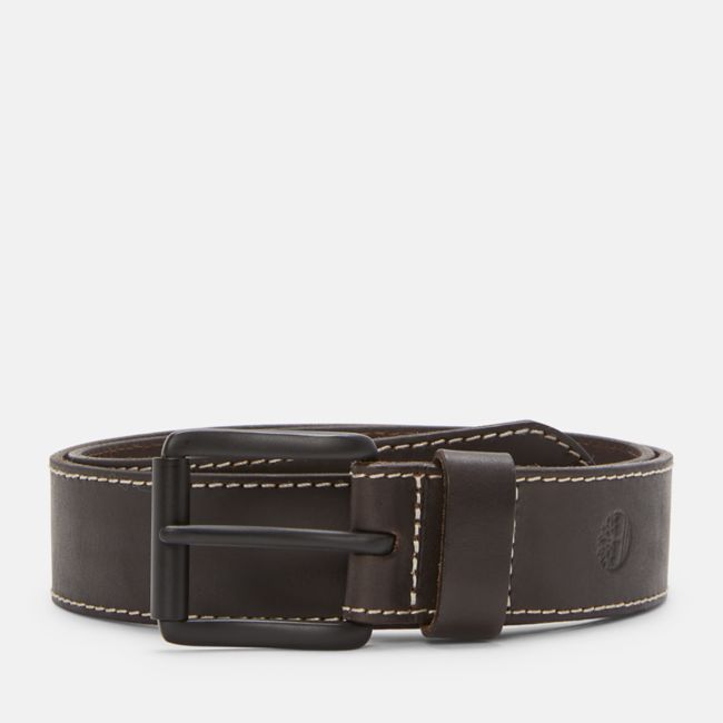Men's 38MM Edge Stitch Belt