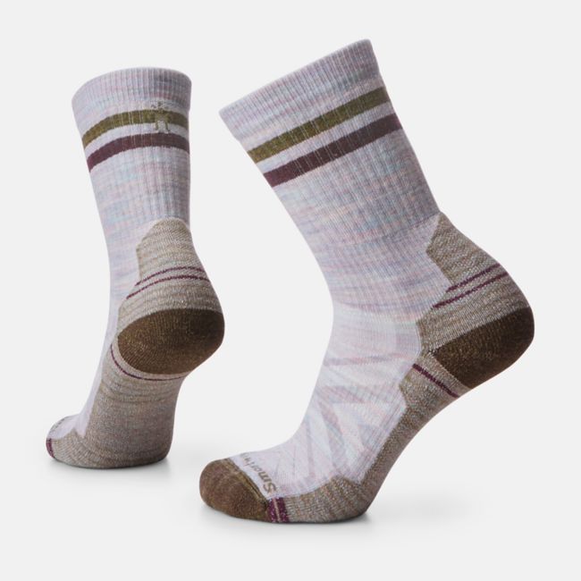 Women's Smartwool® Hike Light Cushion Tube Stripe Crew Socks