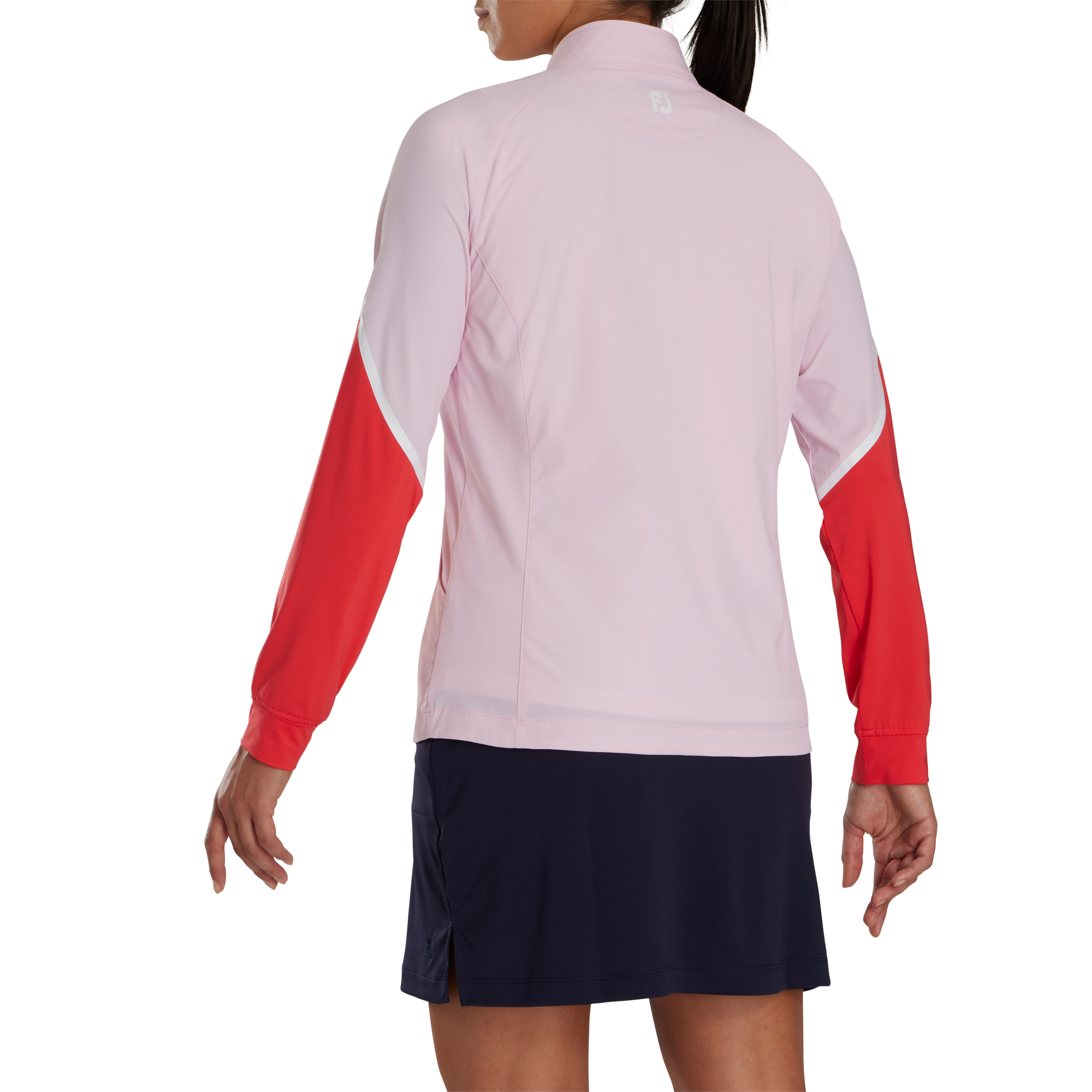 Full-Zip Color Block Jacket Women
