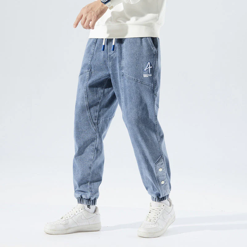 Asphalt Denim Joggers