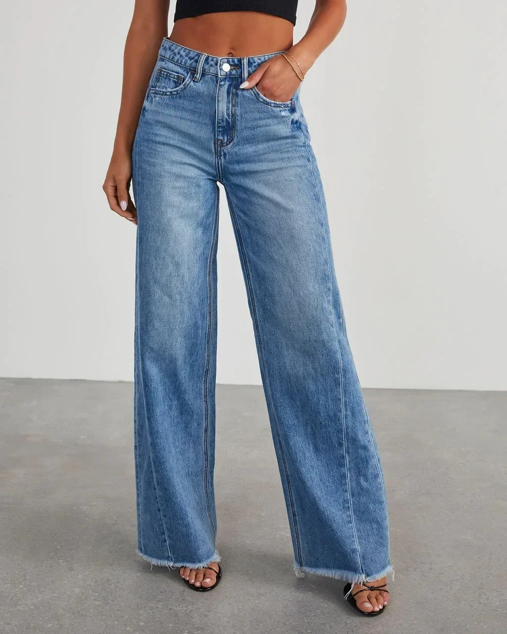 Estra Wide Leg Jeans