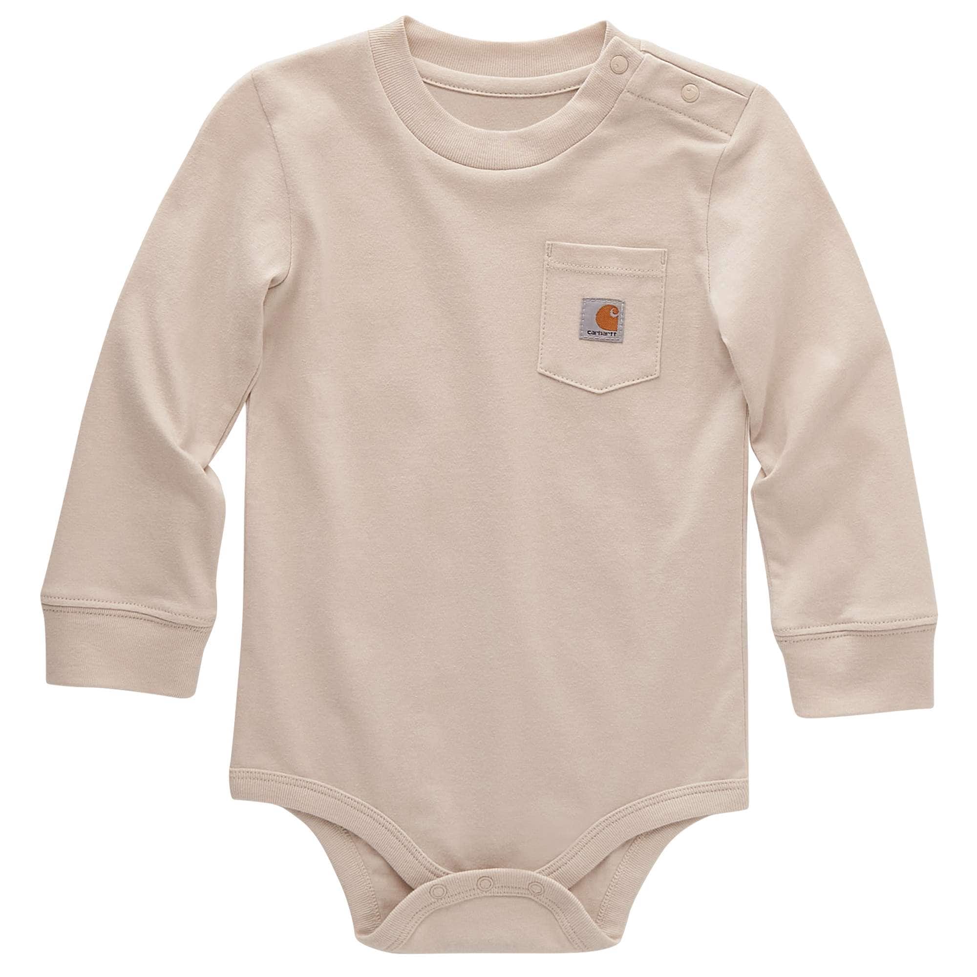Kids' Long-Sleeve Pocket Bodysuit