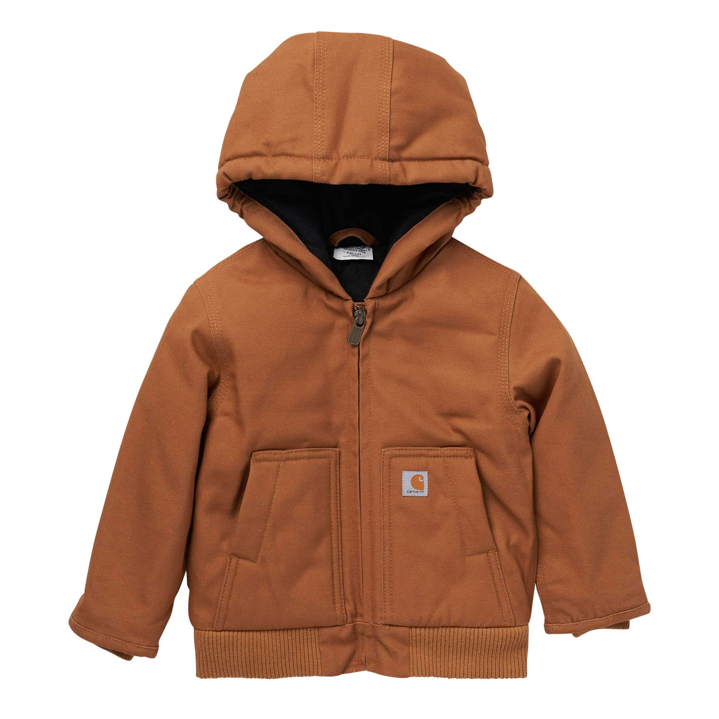 Boys' Hooded Insulated Active Jac