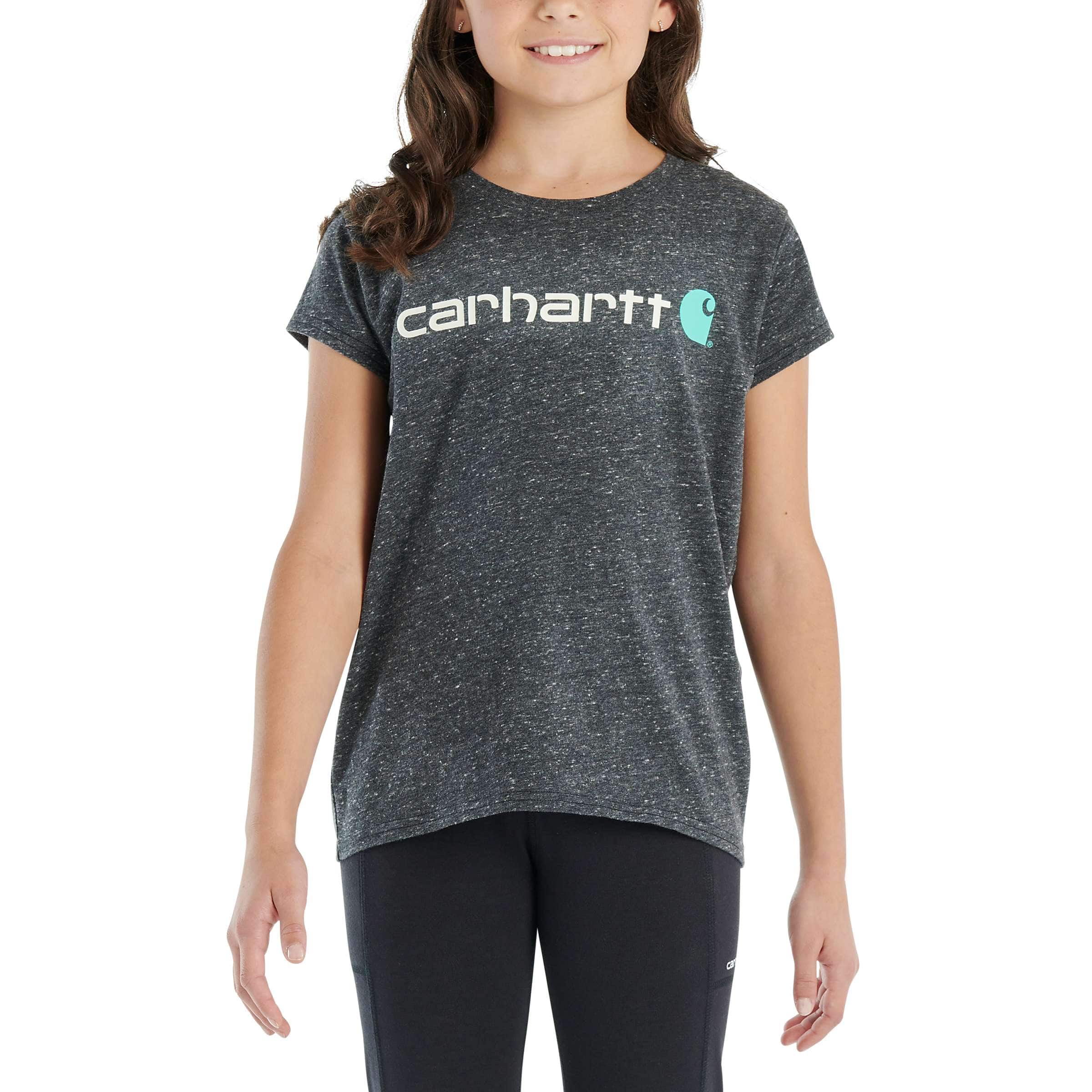 Girls' Short Sleeve Core Logo T Shirt