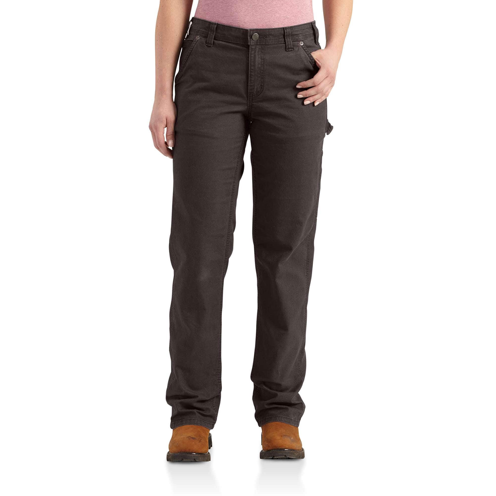 Women's Rugged Flex® Loose Fit Canvas Work Pant