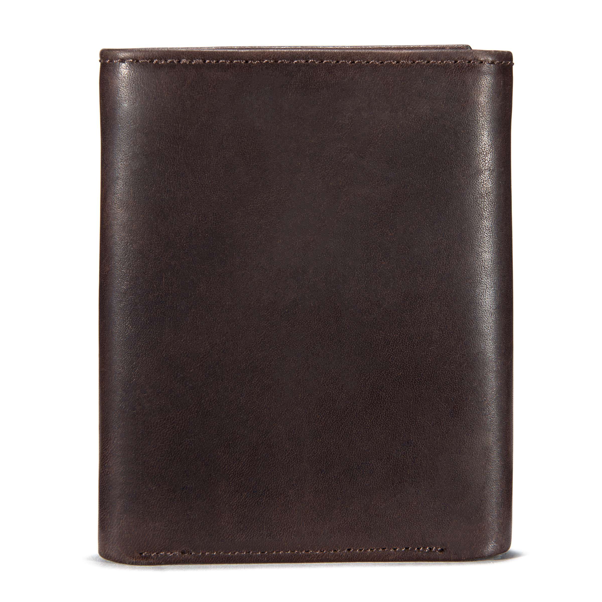 Oil Tan Trifold Wallet
