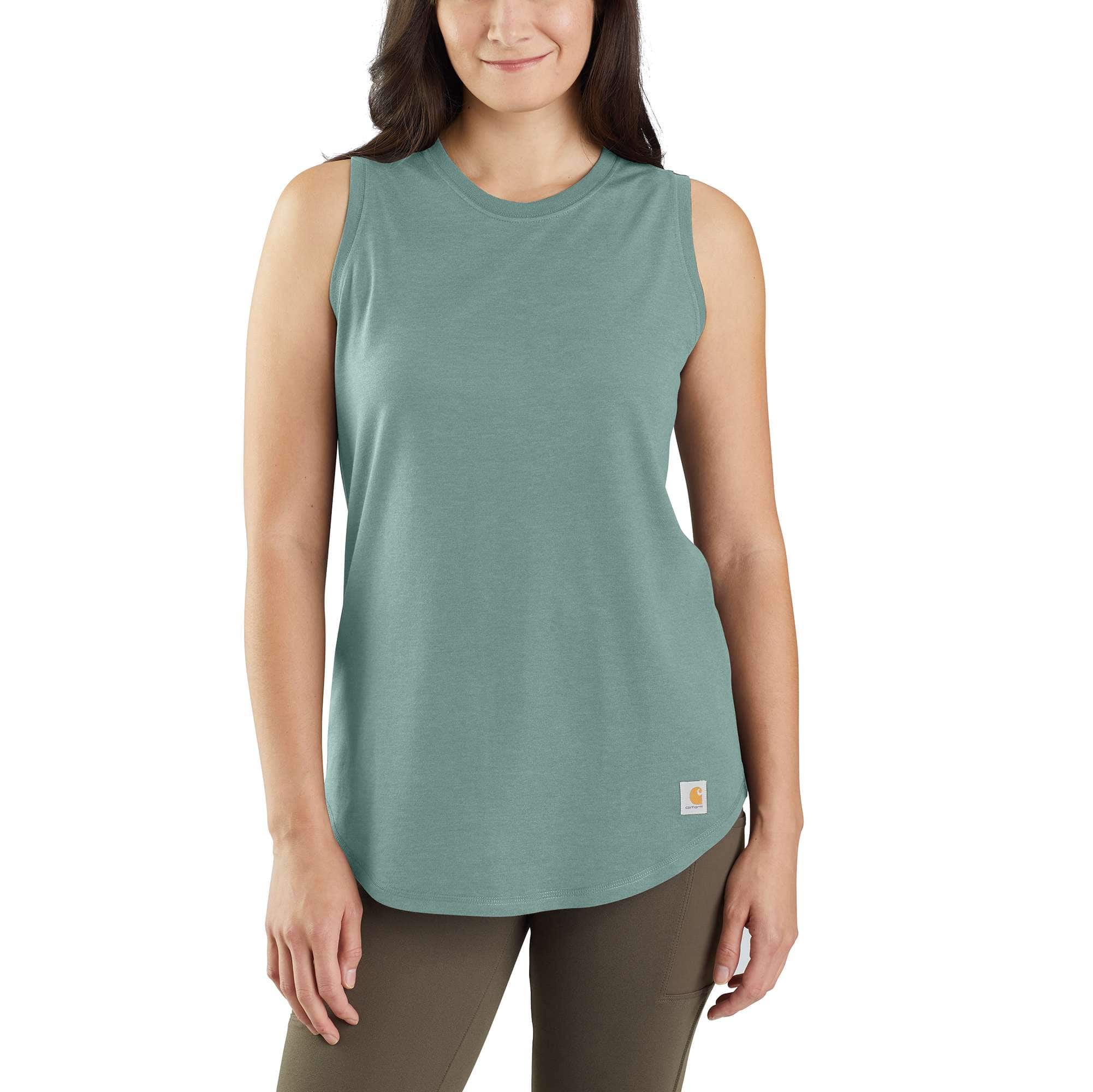 Women's Carhartt Force® Relaxed Fit Midweight Tank