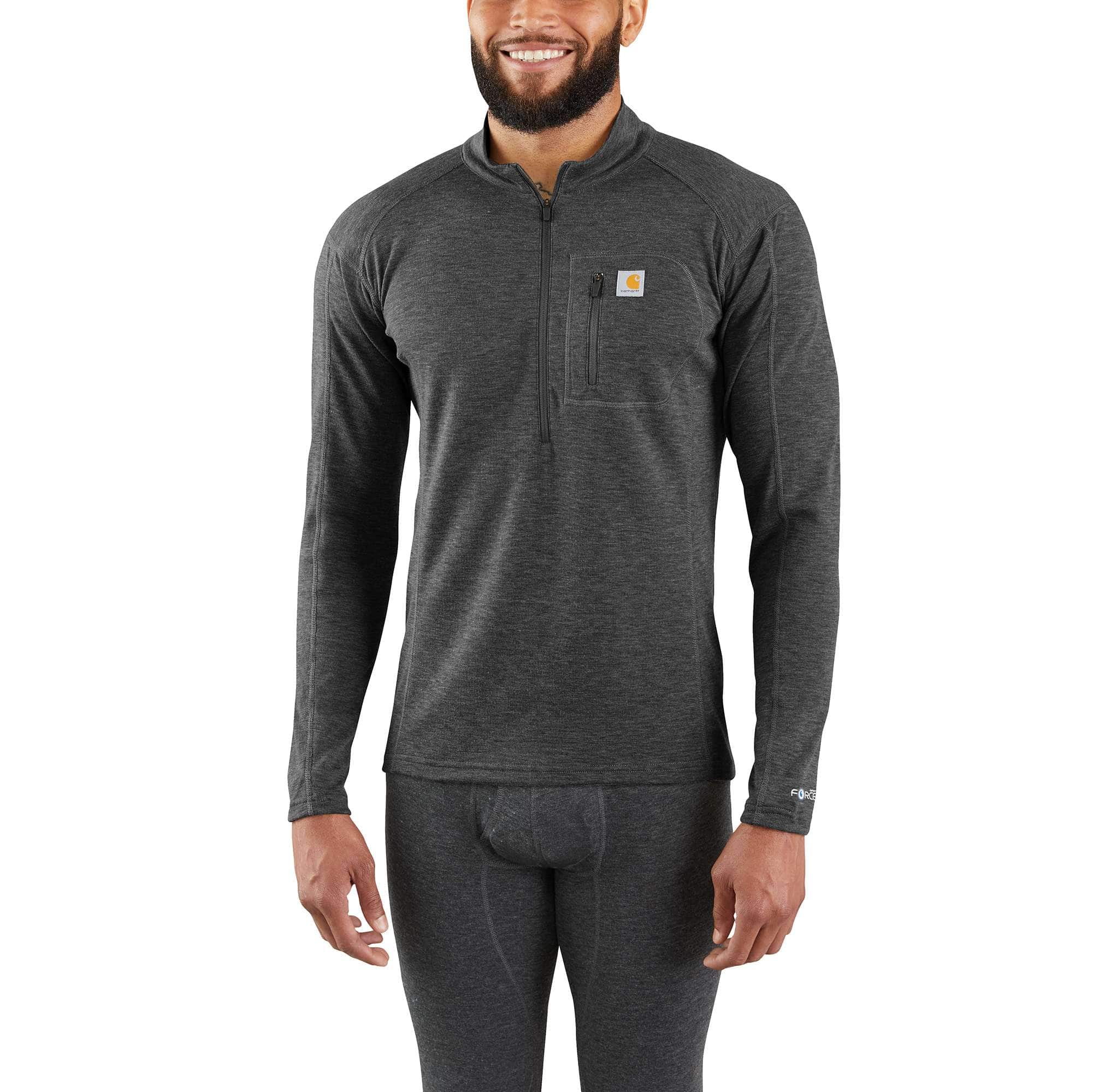 Base Force® Heavyweight Poly-Wool Quarter-Zip