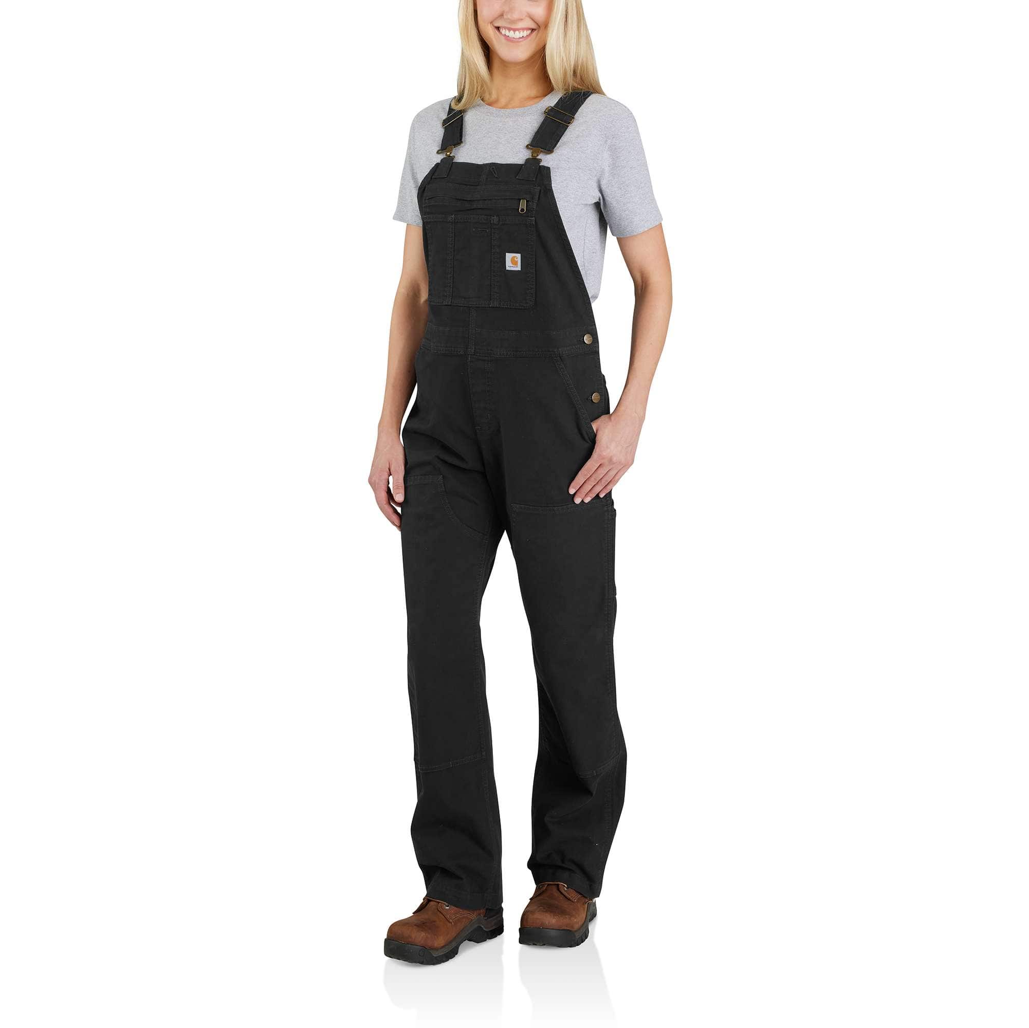 Women's Rugged Flex® Loose Fit Canvas Bib Overall