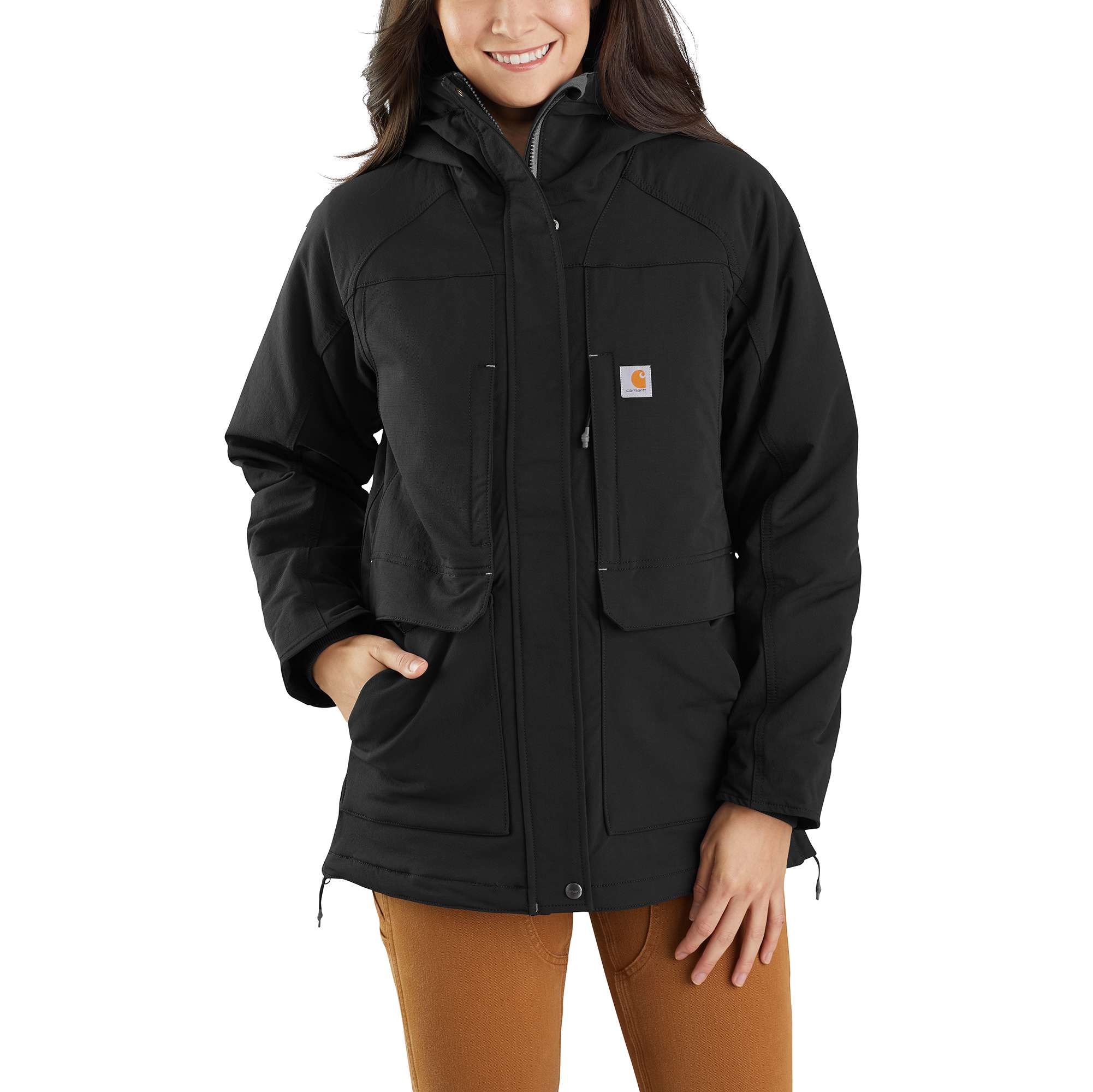 Women's Super Dux™ Relaxed Fit Insulated Traditional Coat - 4 Extreme Warmth Rating