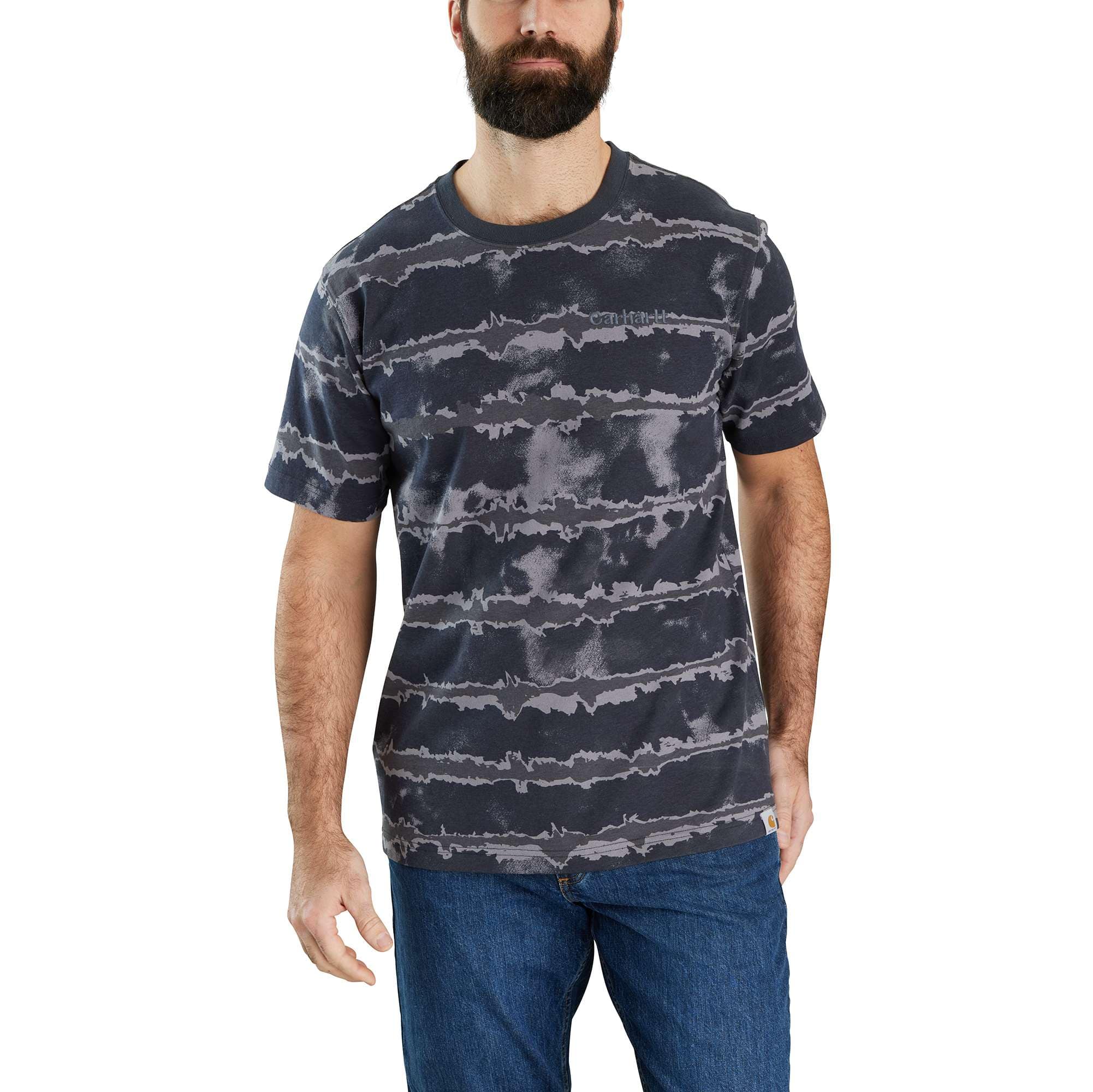 Relaxed Fit Heavyweight Short-Sleeve Print Logo Graphic T-Shirt