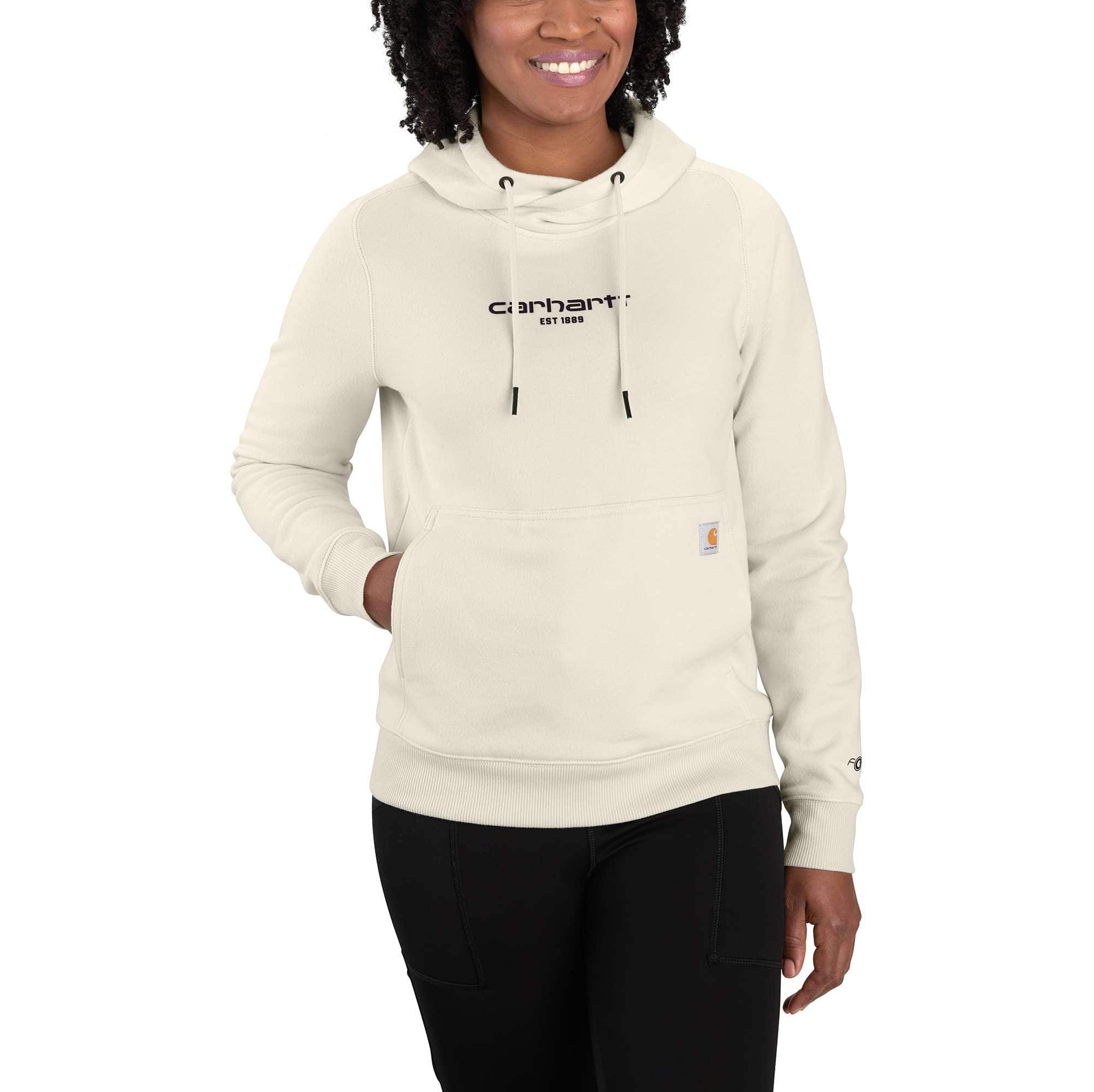 Women's Carhartt Force® Relaxed Fit Lightweight Graphic Hoodie