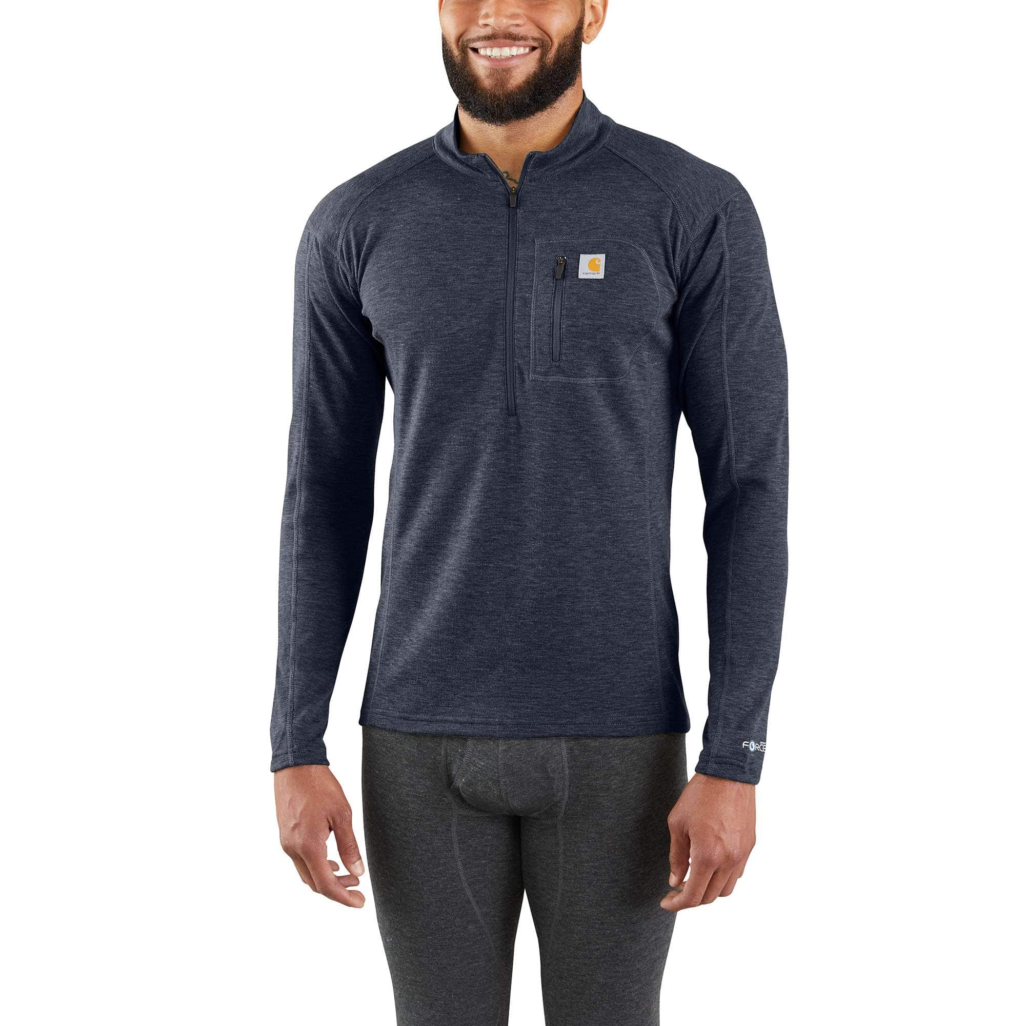 Base Force® Heavyweight Poly-Wool Quarter-Zip