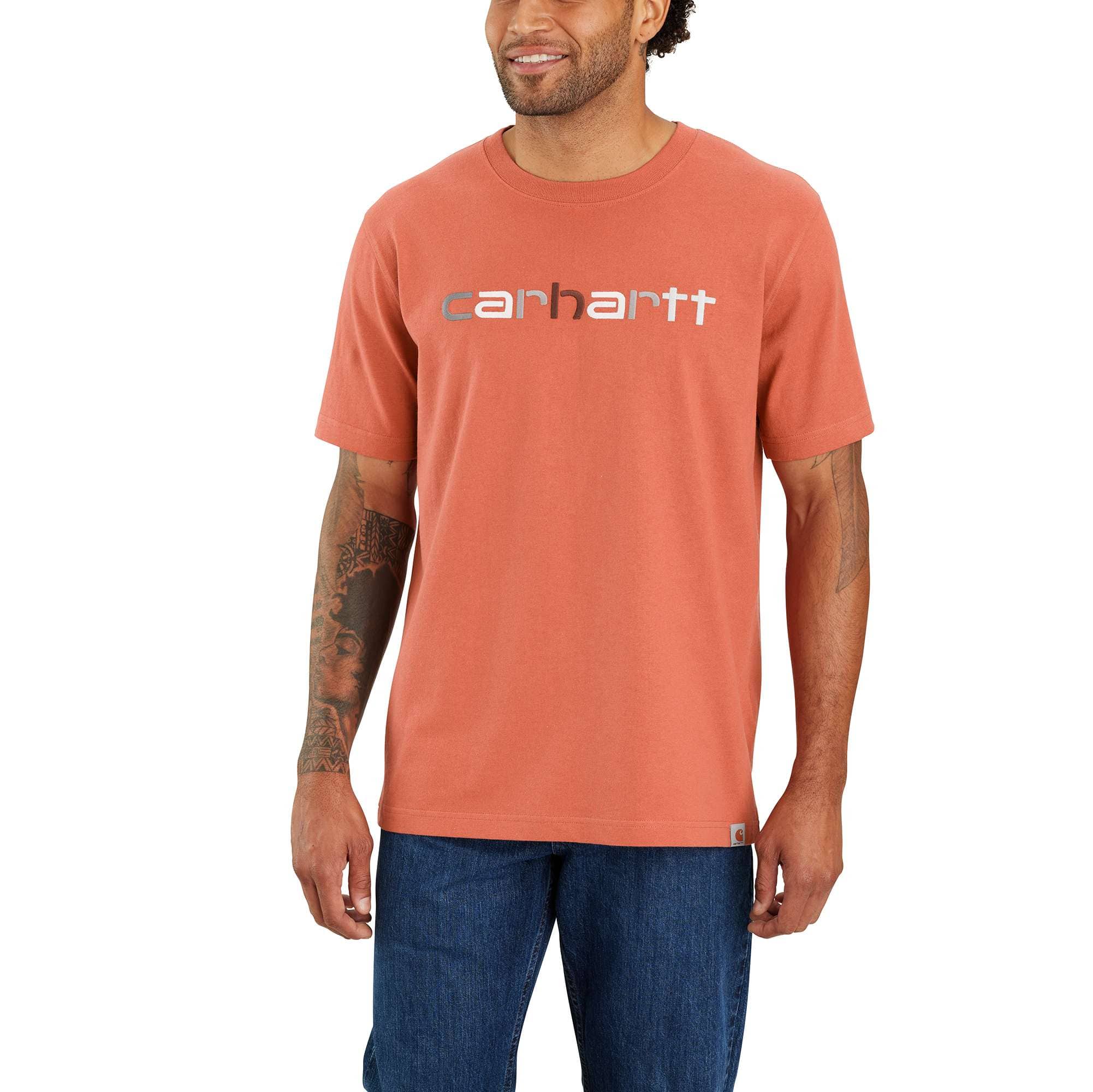 Relaxed Fit Heavyweight Short-Sleeve Logo Graphic T-Shirt