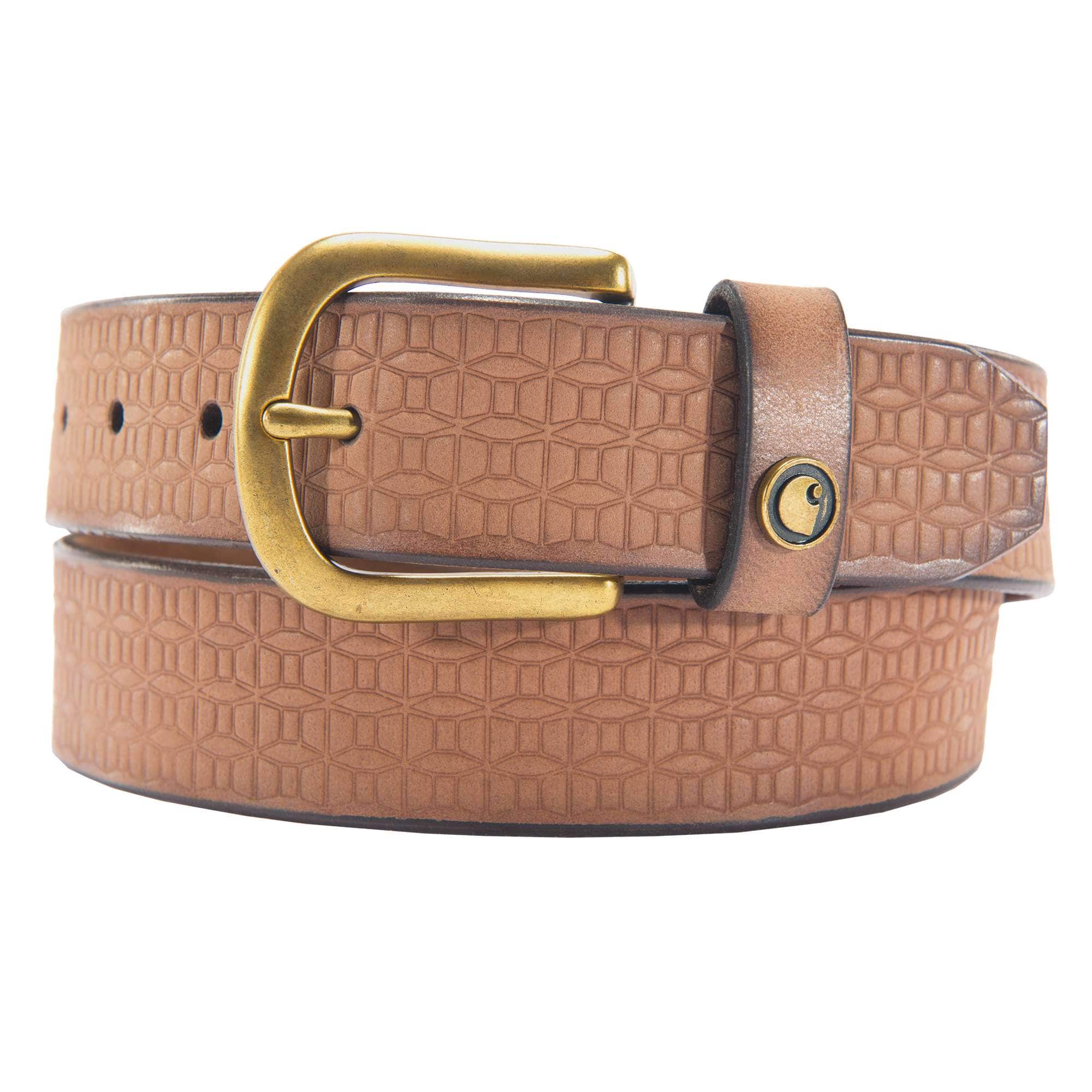 Women's Saddle Leather Basketweave Belt