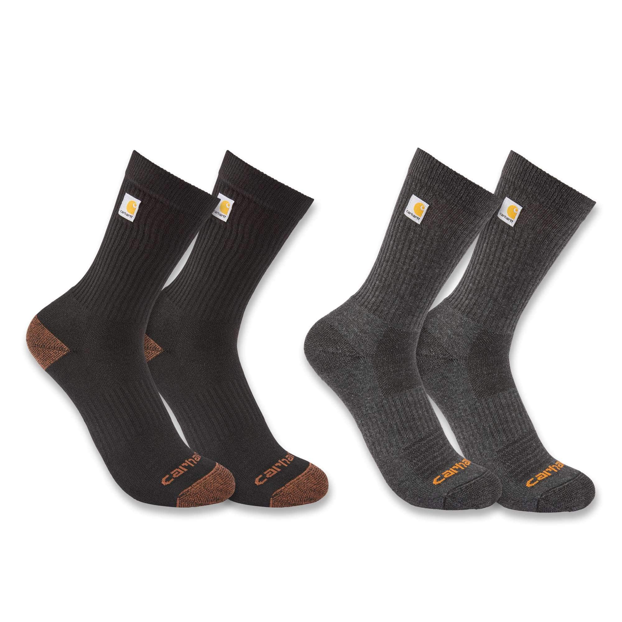 Midweight Logo Crew Sock 2 Pack