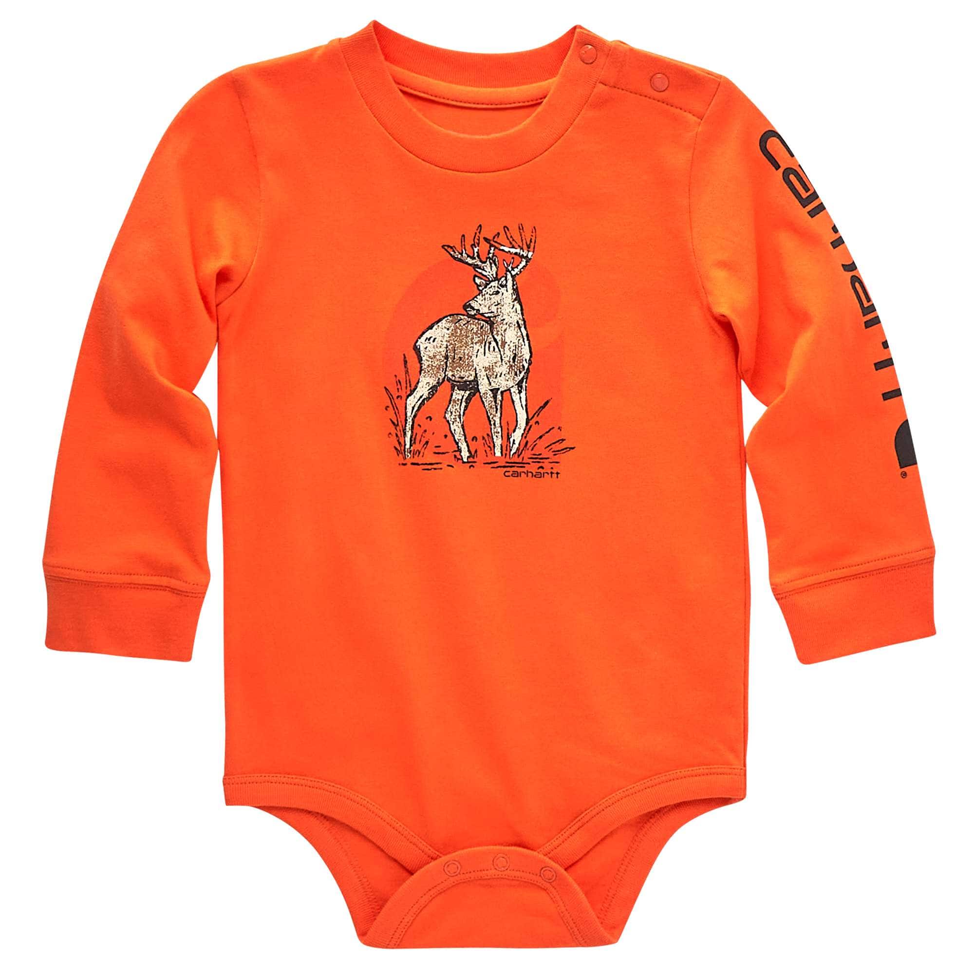 Boys' Long-Sleeve Deer Bodysuit
