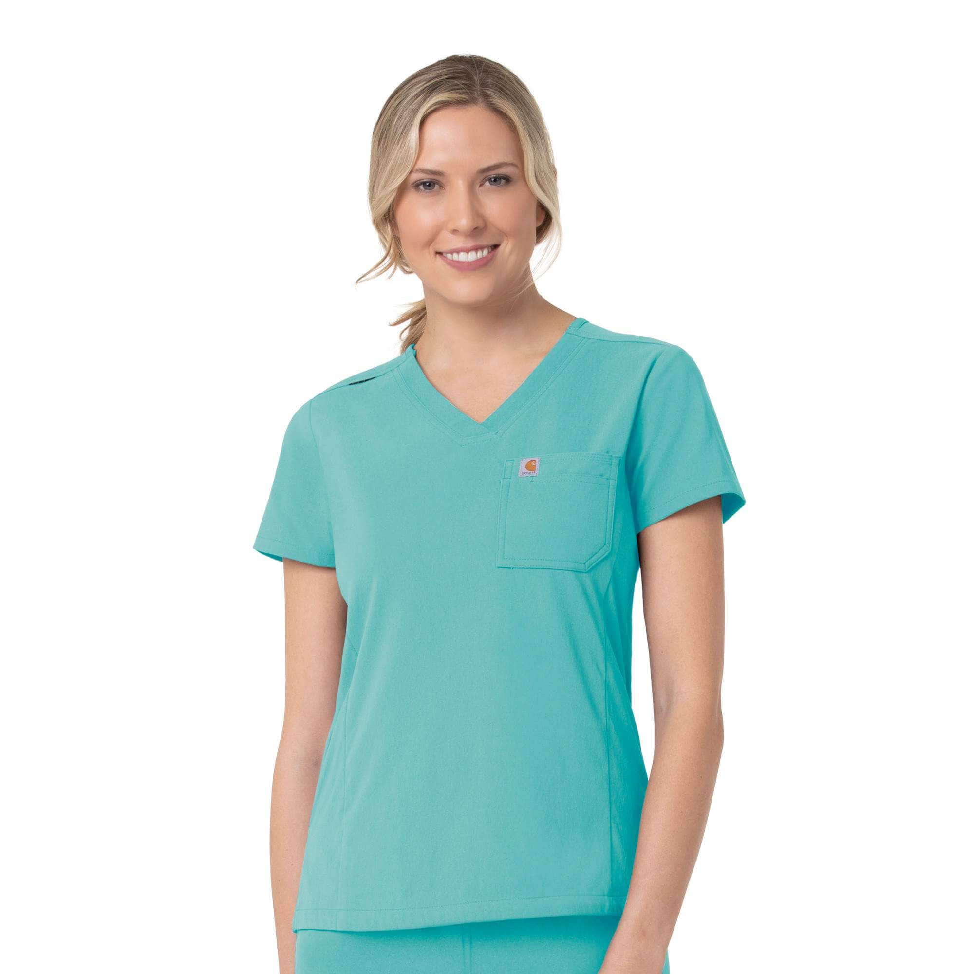 Women's Rugged Flex® Peak Tuck-In Scrub Top