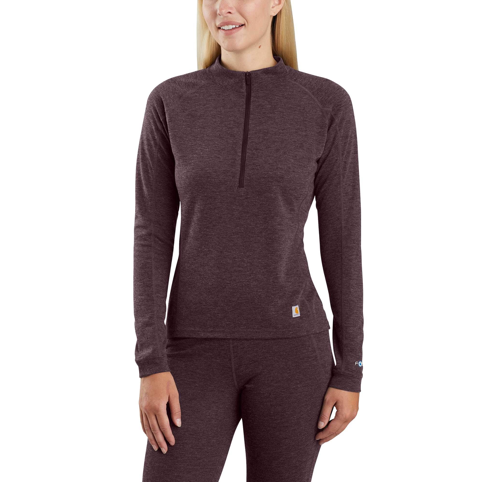 Women's Base Force® Heavyweight Poly-Wool Quarter-Zip