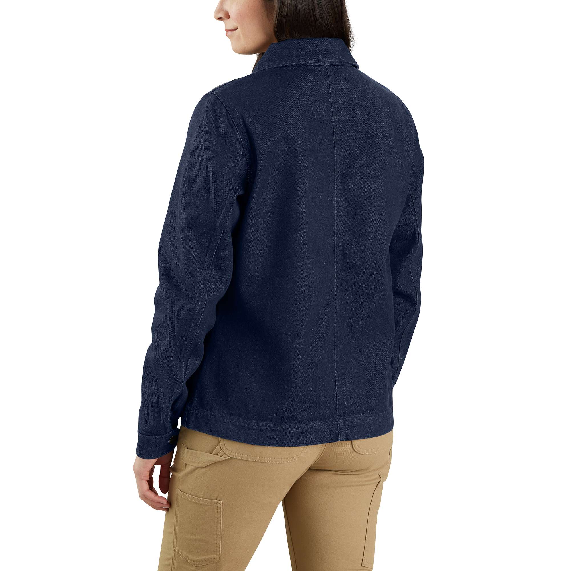 Women's Relaxed Fit Denim Jacket - 1 Warm Rating