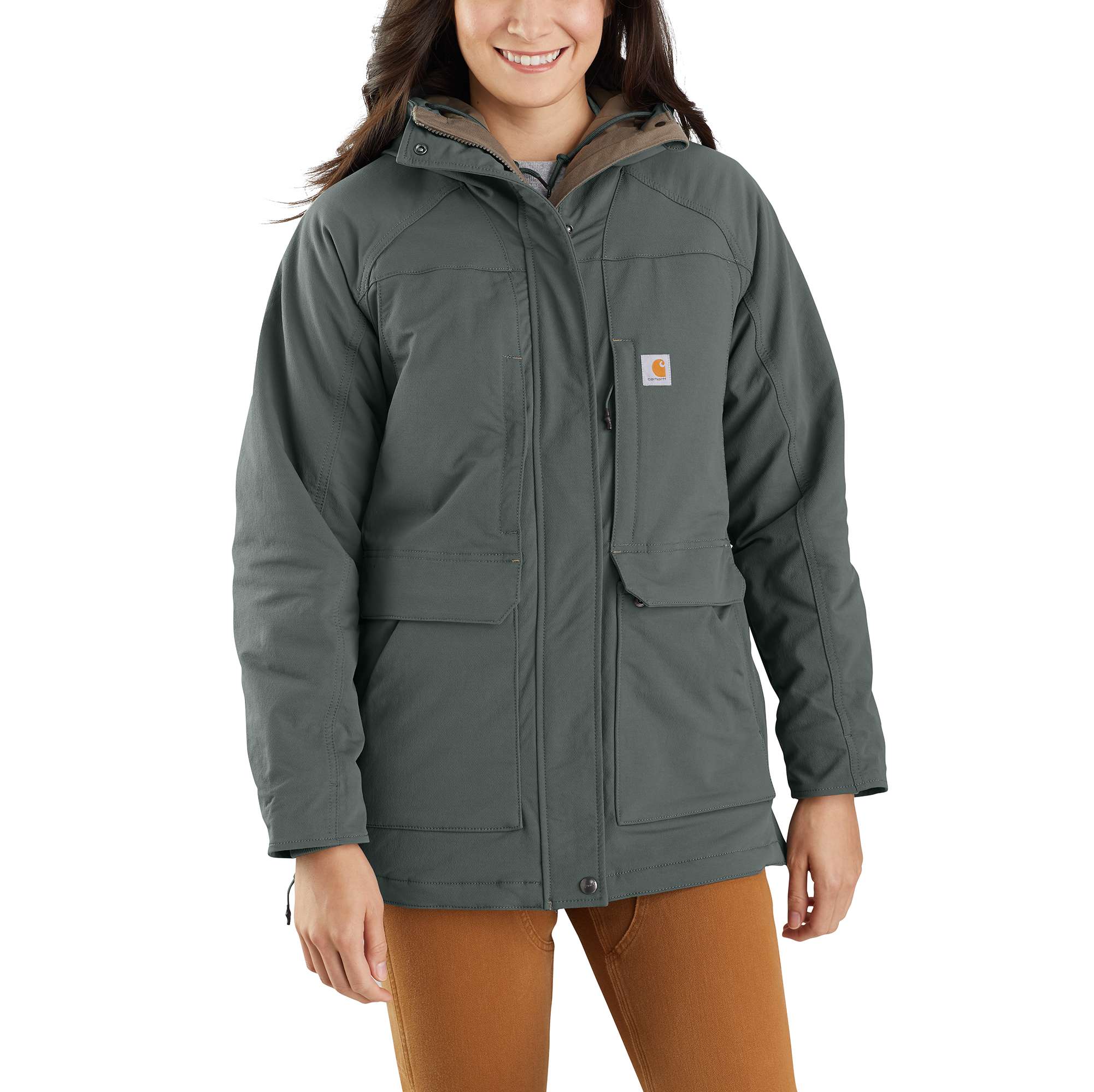 Women's Super Dux™ Relaxed Fit Insulated Traditional Coat - 4 Extreme Warmth Rating