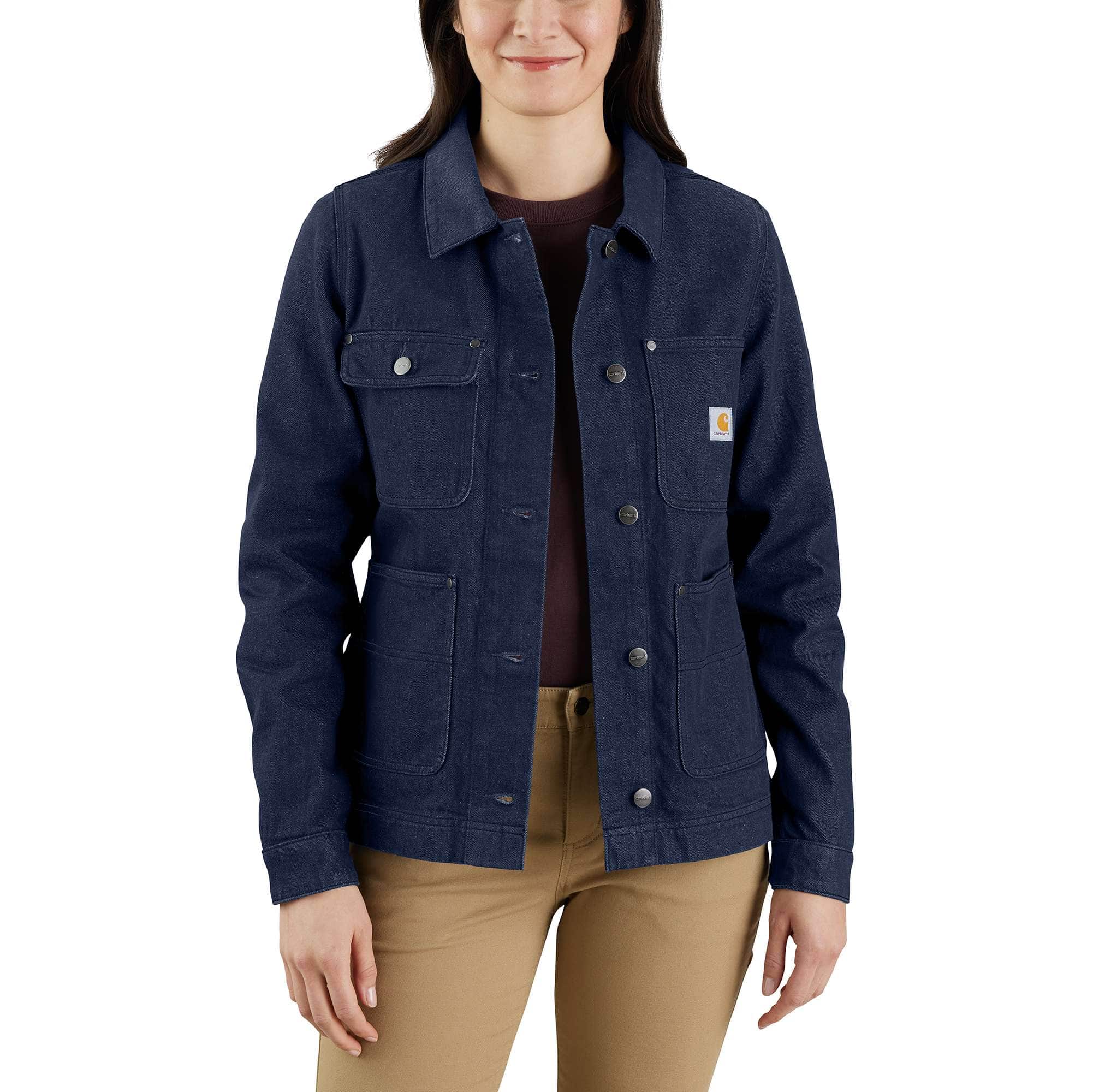 Women's Relaxed Fit Denim Jacket - 1 Warm Rating