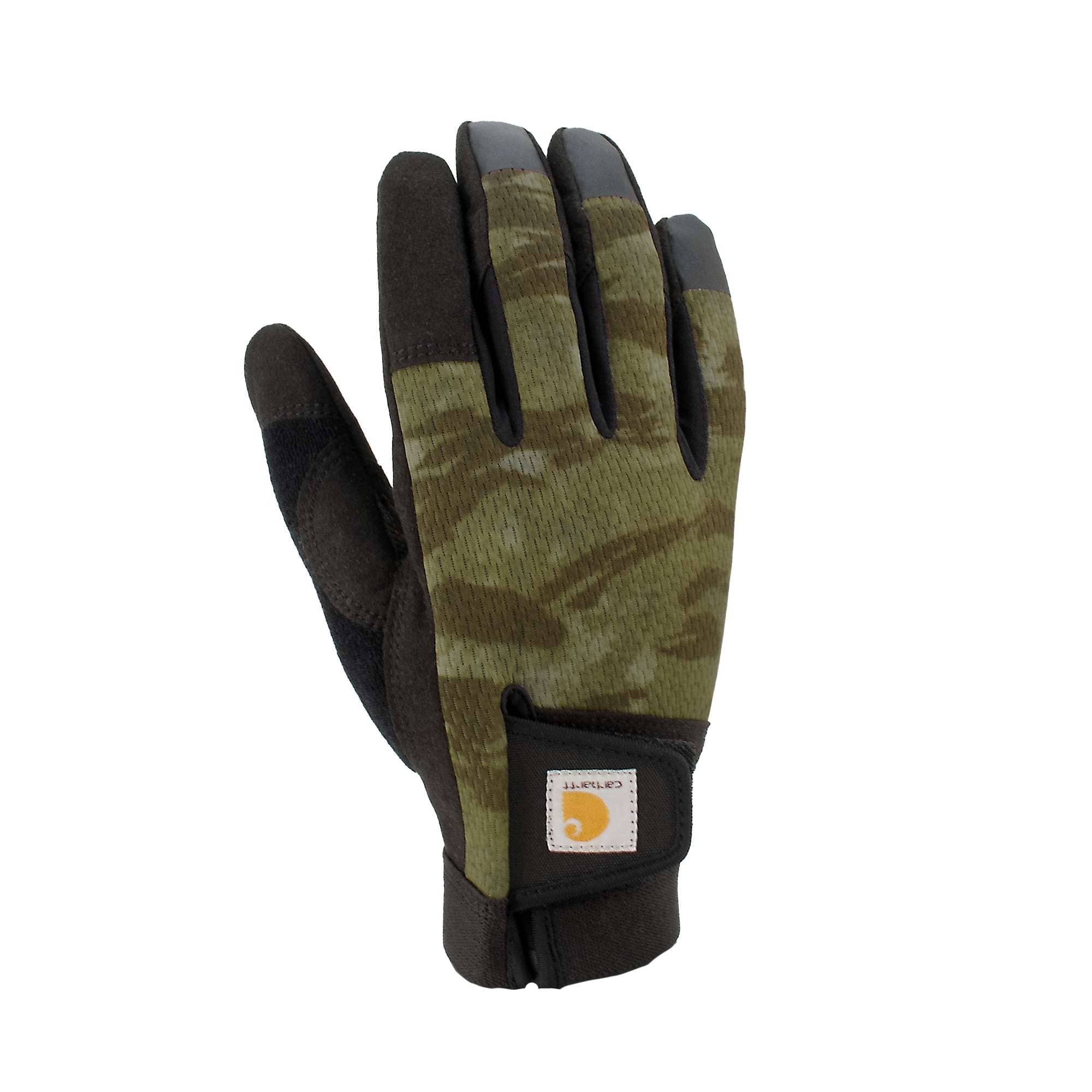 Men's Synthetic Leather High Dexterity Touch Sensitive Secure Grip Cuff Glove