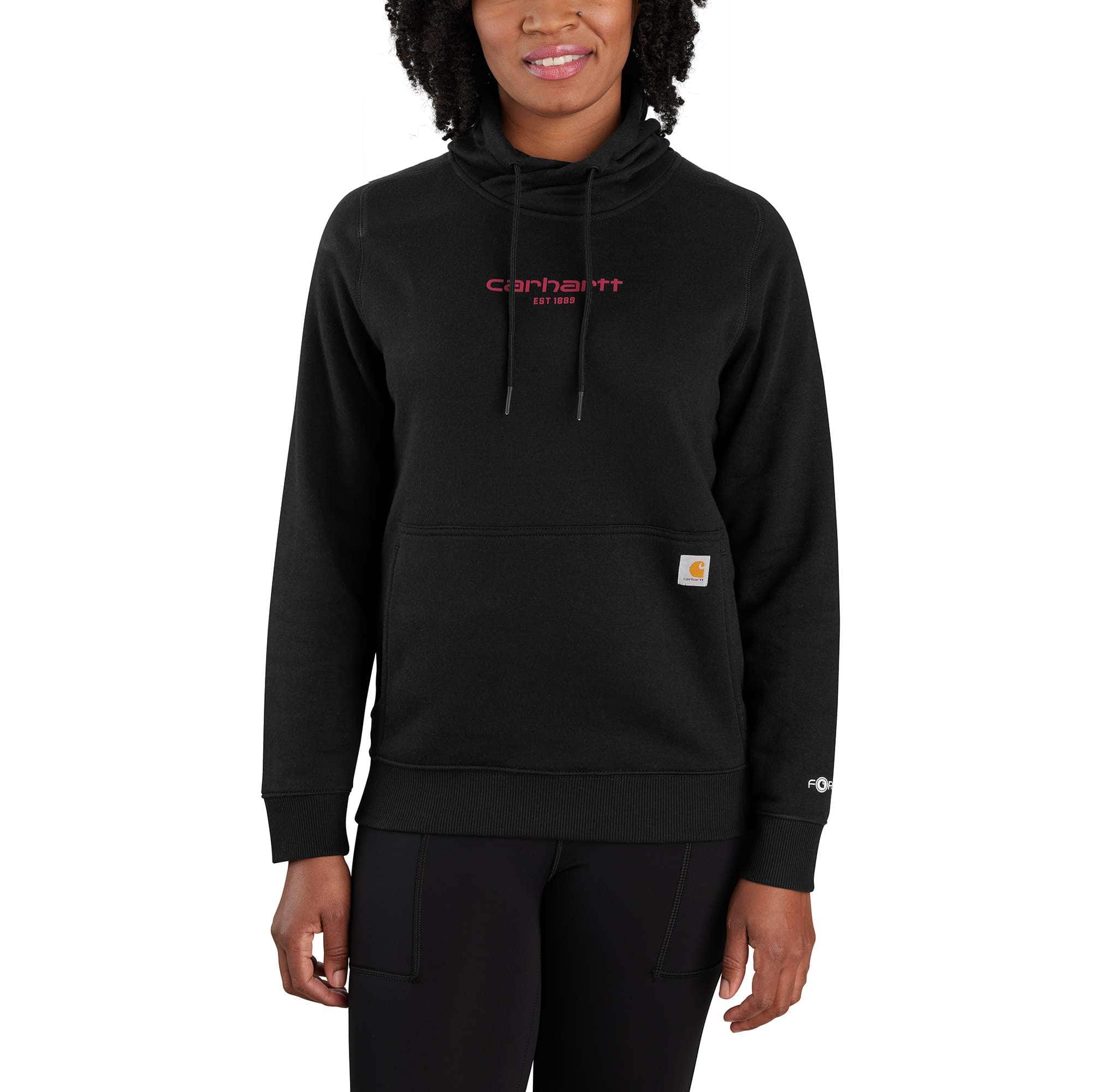 Women's Carhartt Force® Relaxed Fit Lightweight Graphic Hoodie