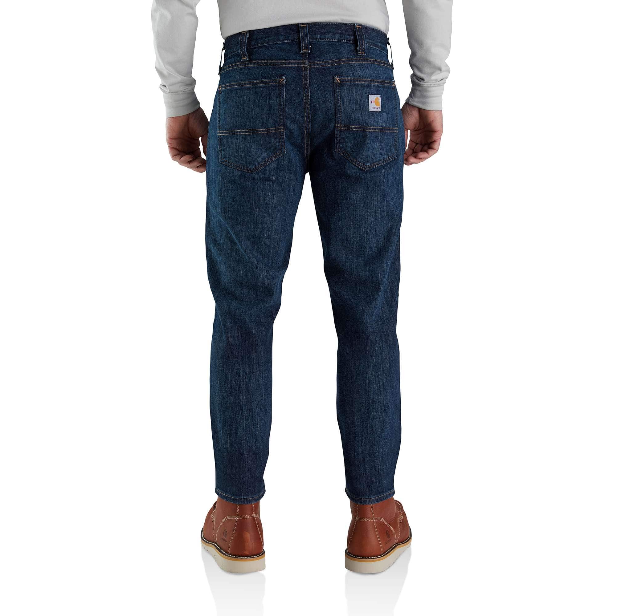 Flame Resistant  Rugged Flex® Relaxed Fit 5-Pocket Tapered Jean