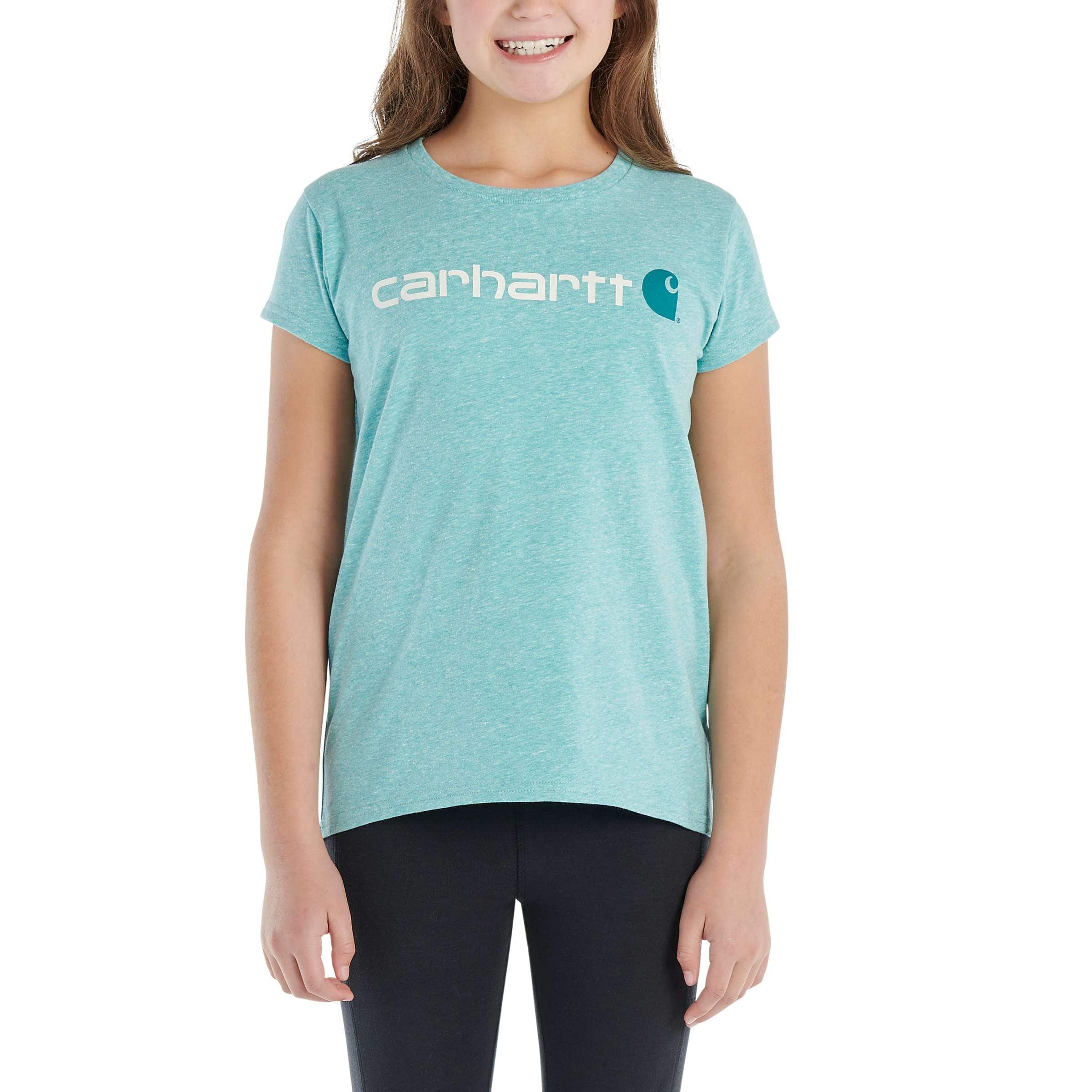 Girls' Short Sleeve Core Logo T Shirt