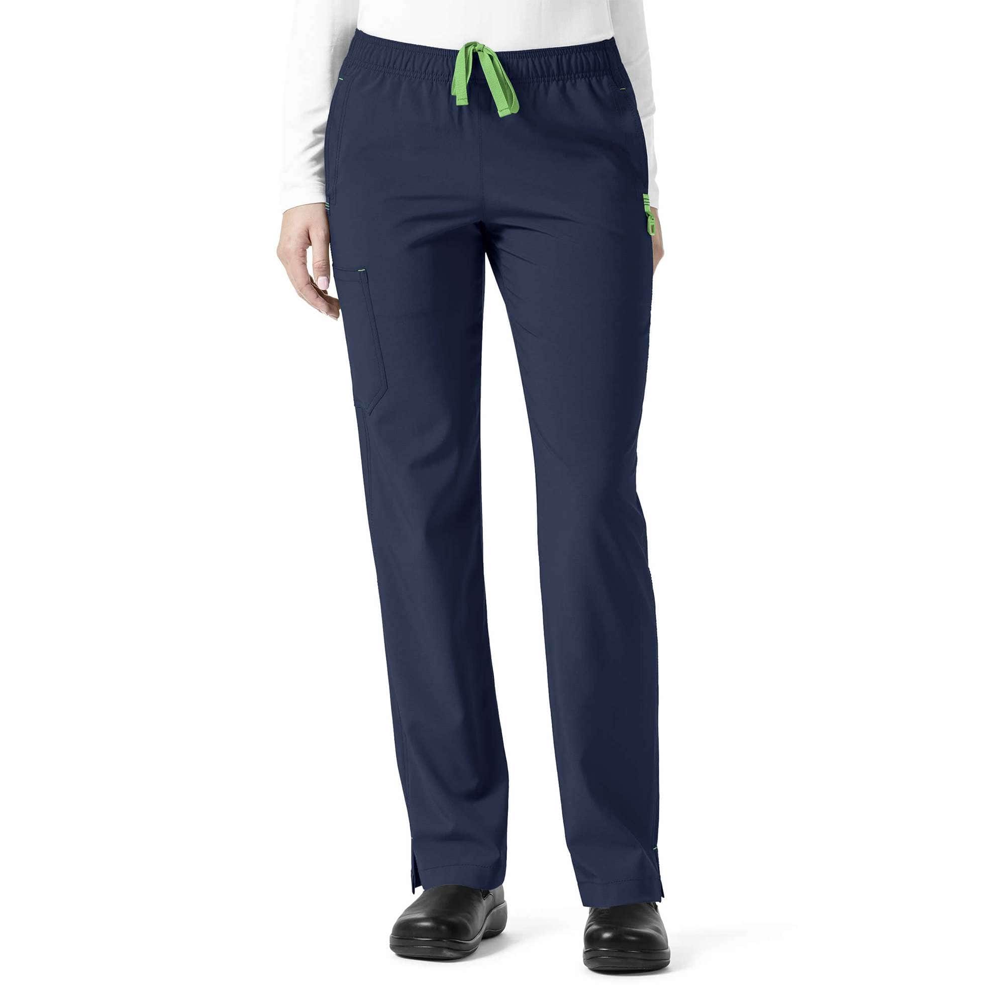 Women's Full Elastic Slim Leg Scrub Pant