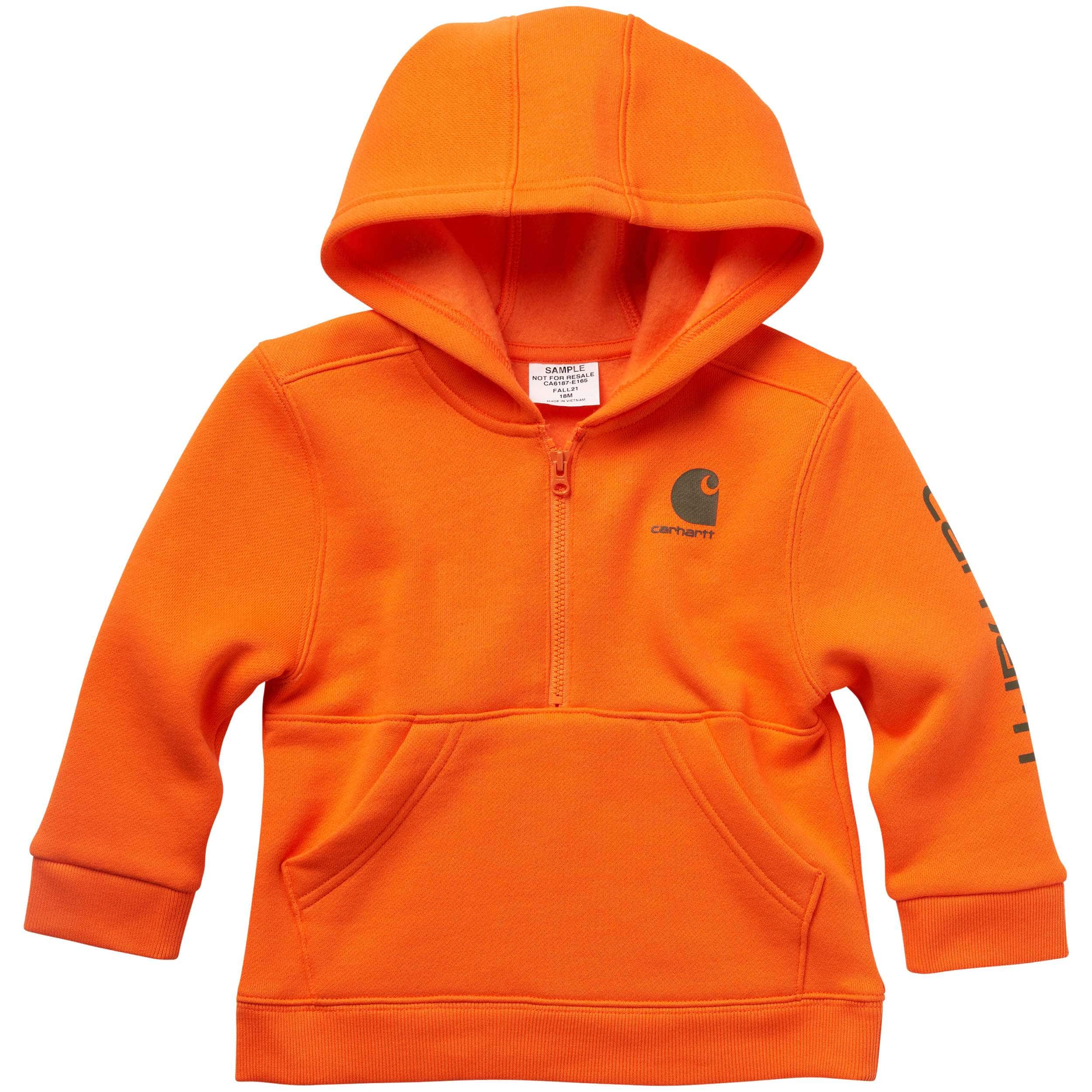 Boys' Long-Sleeve Half-Zip Sweatshirt